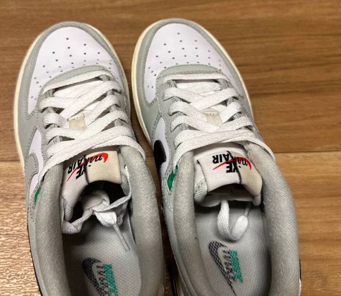 Nike Nike Air Force 1 '07 LV8 Split - Light Silver Size US 4 / IT 34 - 10 Thumbnail