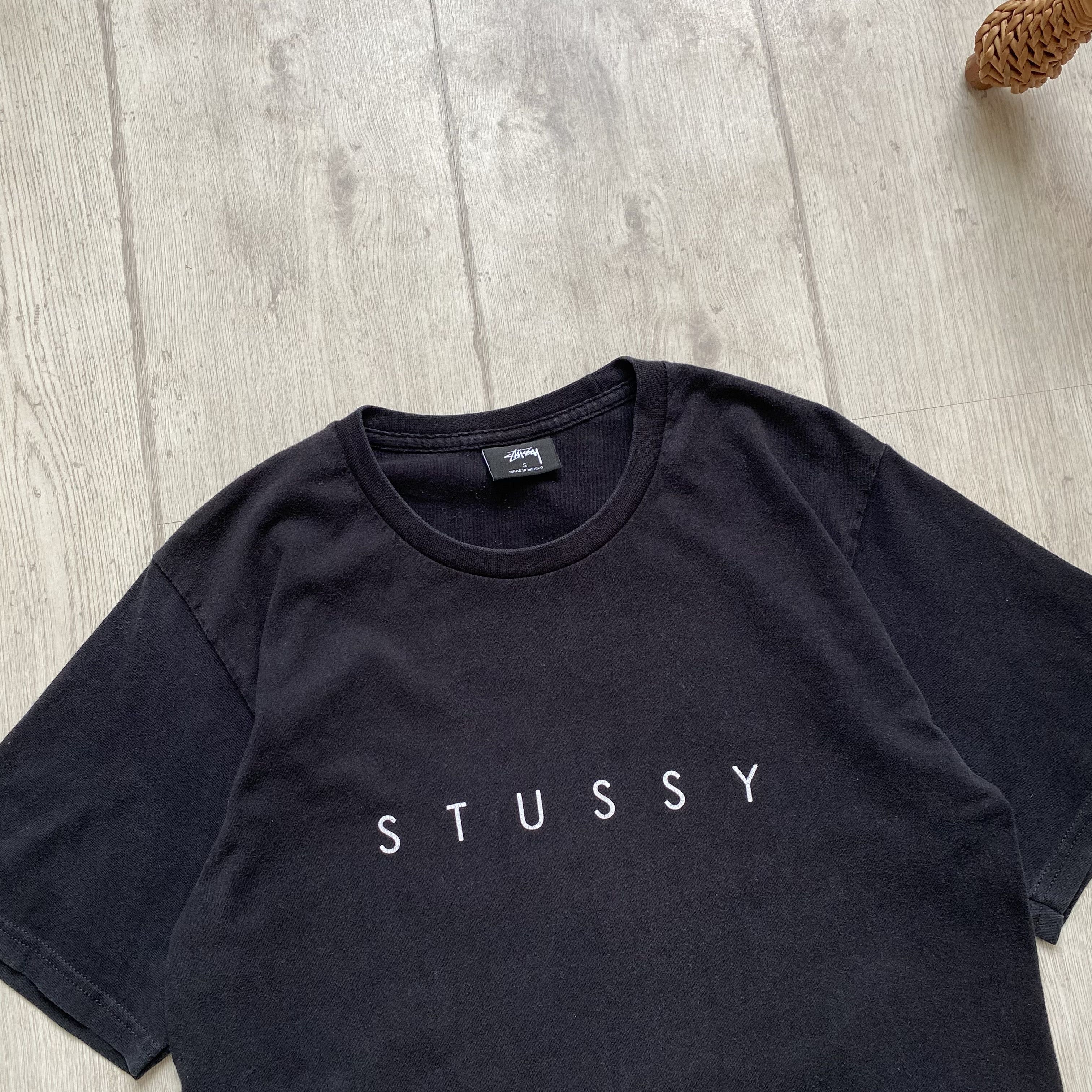 Stussy 🛹 Faded Stussy Tee Tribe Big Print Skateboart T-Shirt Size US XS / EU 42 / 0 - 4 Thumbnail