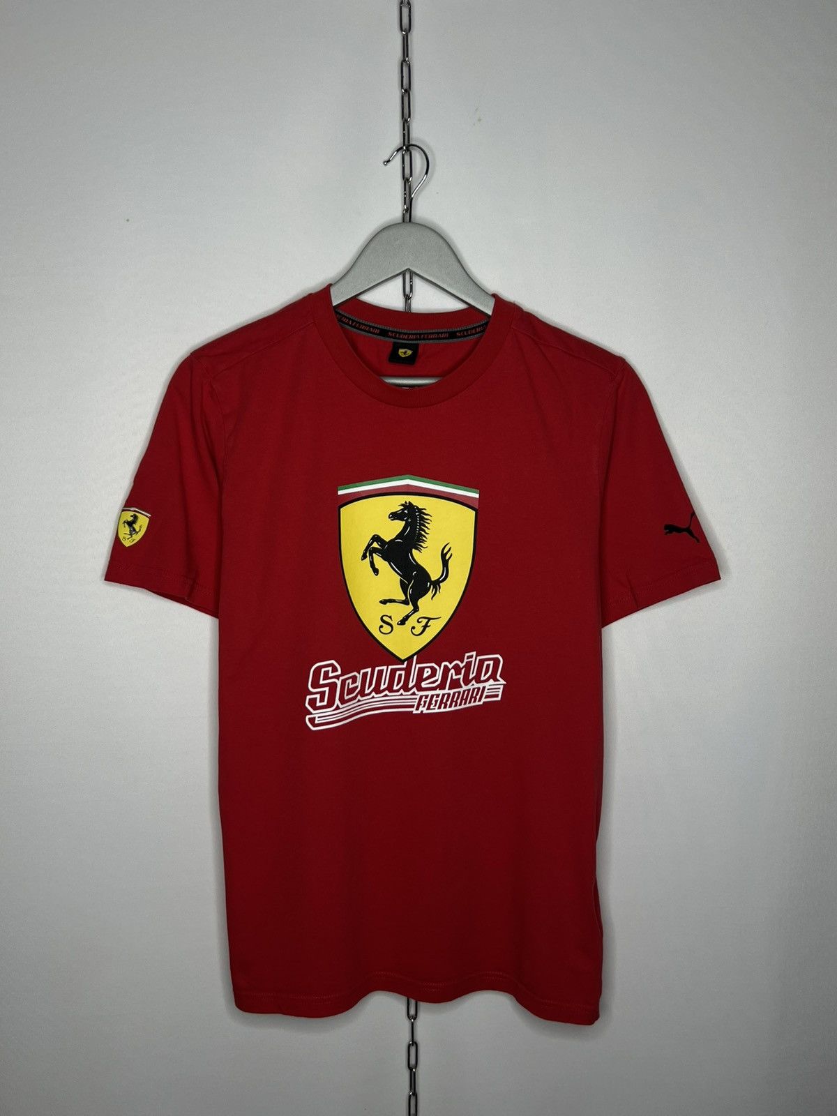 Puma Puma Scuderia Ferrari Official Big Logo T-Shirt Tee Size US M / EU 48-50 / 2 - 1 Thumbnail