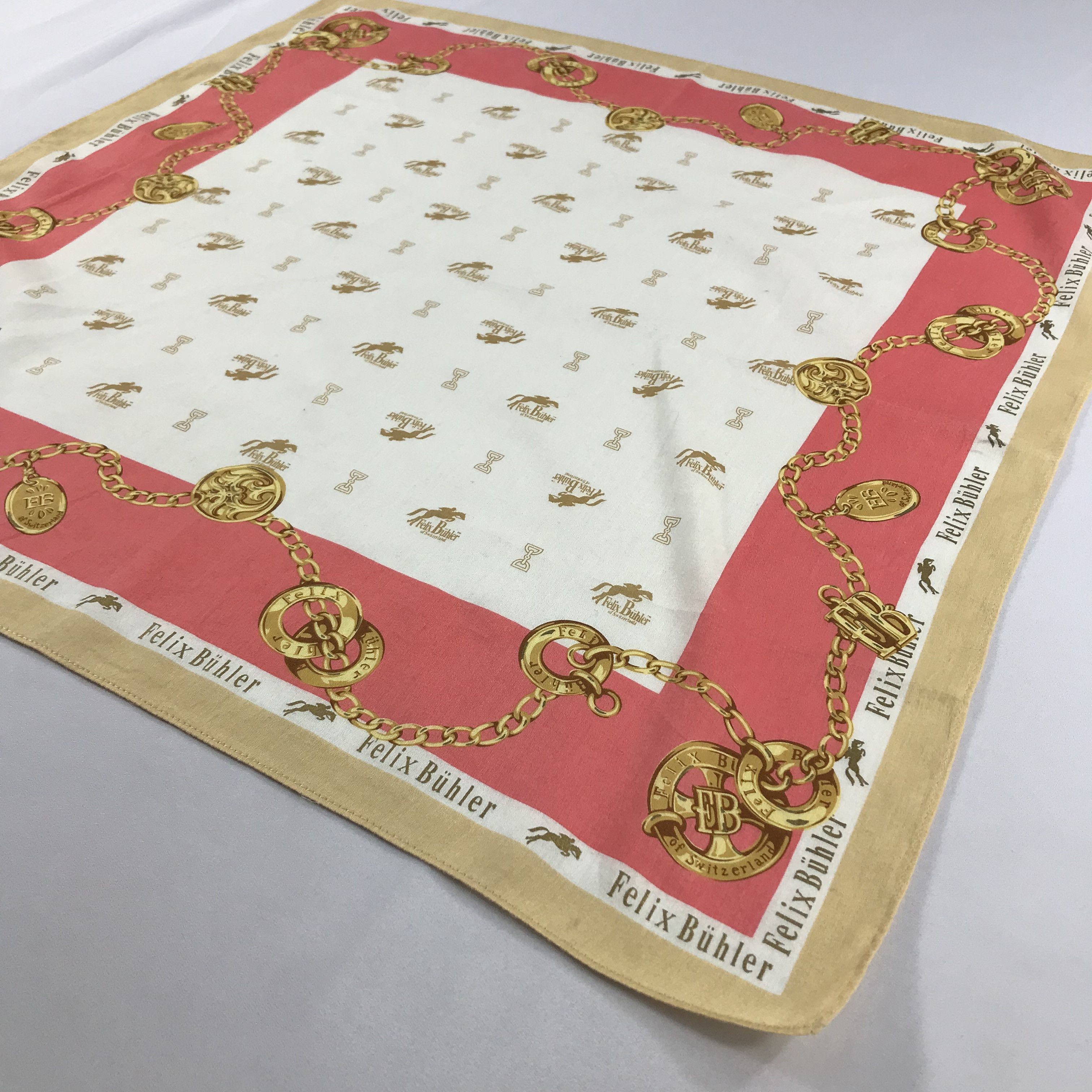 Vintage Felix Buhler Bandana / Handkerchief / Neckerchief - S2430 Size ONE SIZE - 2 Thumbnail