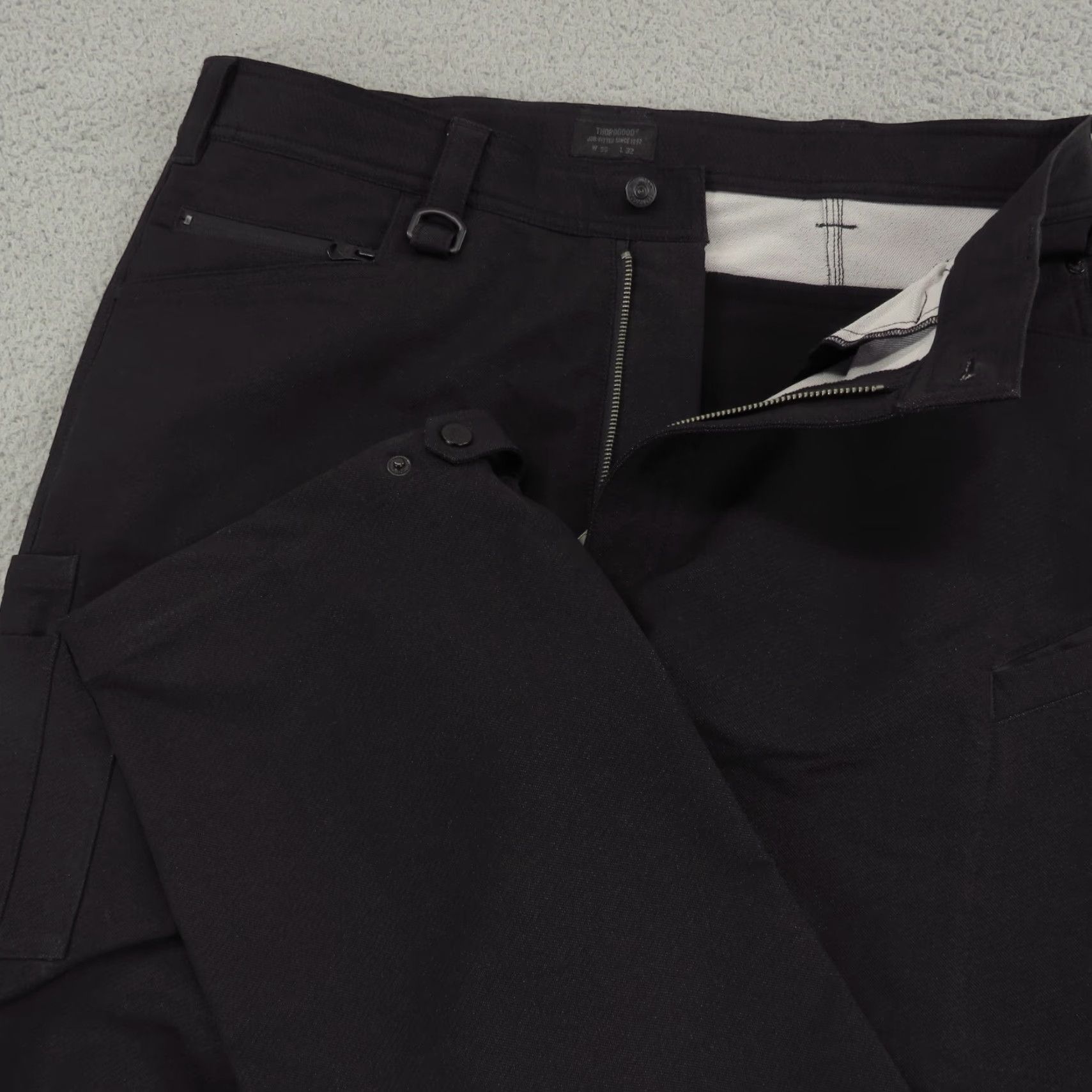 Thorogood Thorogood Pants Men 36x32 Workwear Carpenter Pkt Gussett Articulated Knee 5-Pocket Caro Size US 36 / EU 52 - 2 Thumbnail