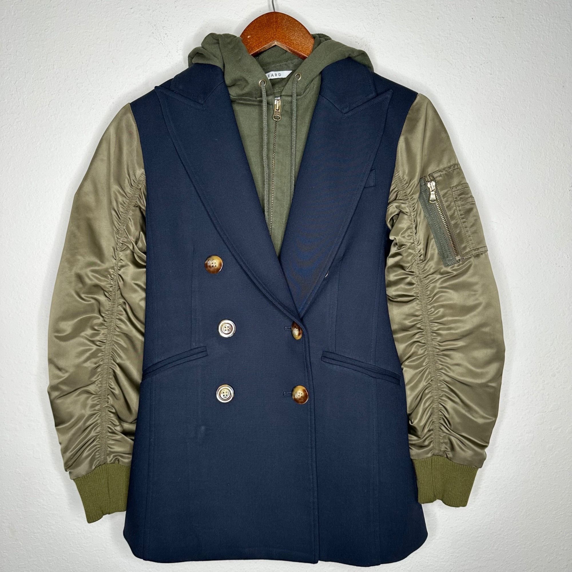 Veronica Beard Veronica Beard Clausen Dickey (Dickey Included) Double Brea Size XS / US 0-2 / IT 36-38 - 7 Thumbnail