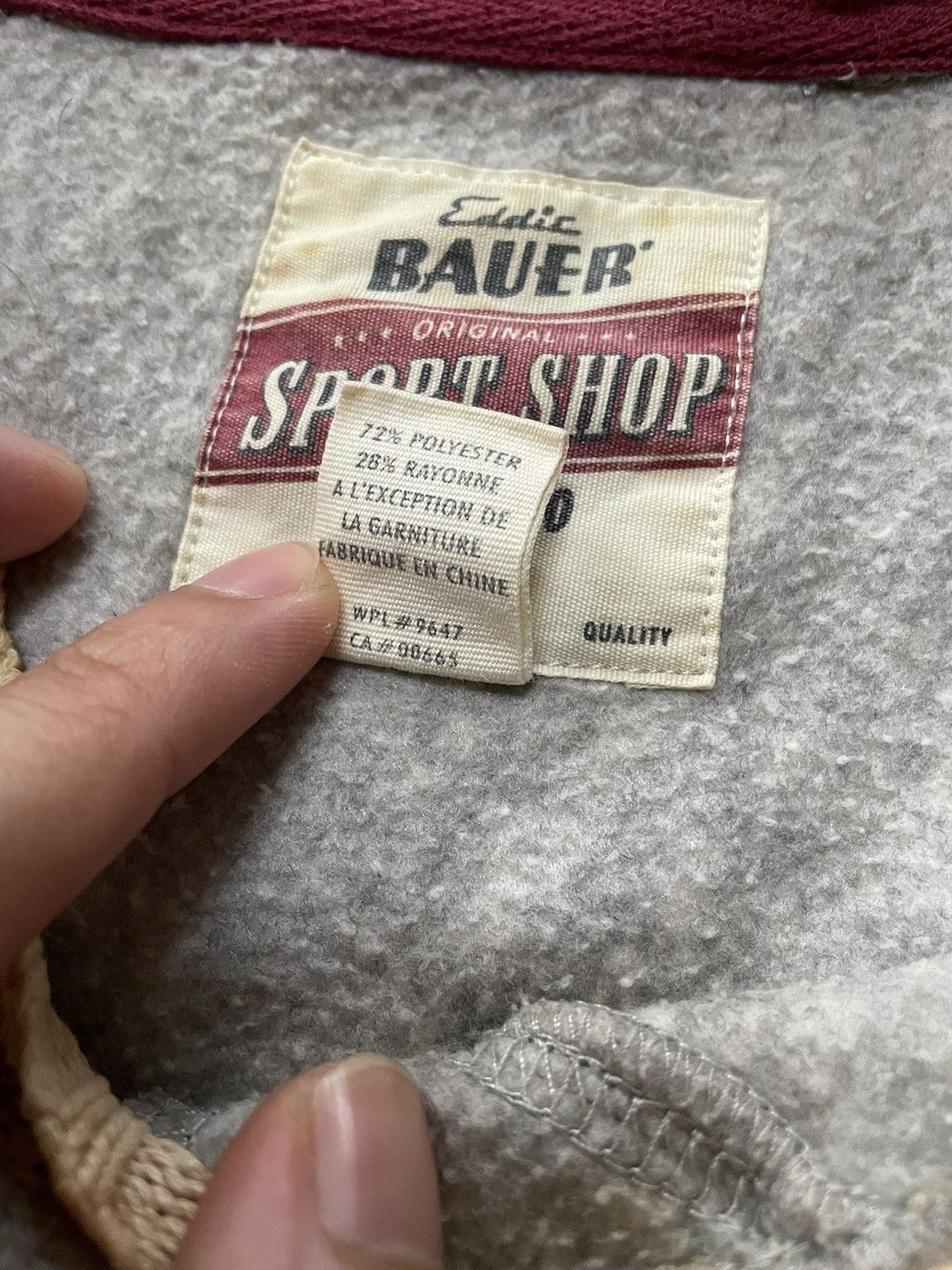 Eddie Bauer × Vintage Vintage Eddie Bauer Fleece Sweatshirt Size US M / EU 48-50 / 2 - 11 Thumbnail