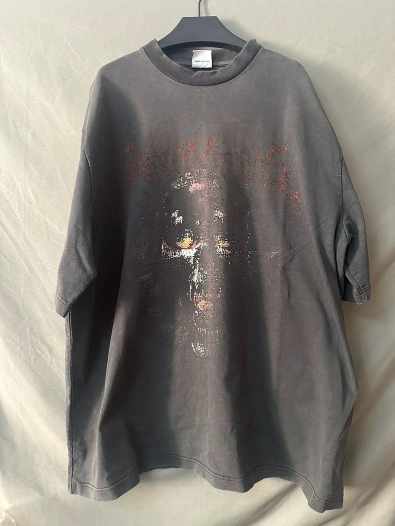 Vetements Vetements 18ss Ghost Face Print Short-Sleeve T-Shirt-yf Size US S / EU 44-46 / 1 - 1 Thumbnail