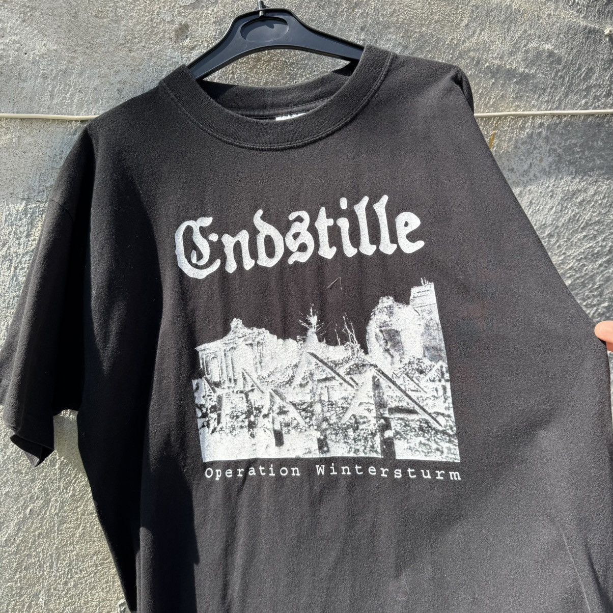 Band Tees 2000s Endstille Operation Wintersturm Black Metal Band Tee Size US L / EU 52-54 / 3 - 5 Thumbnail