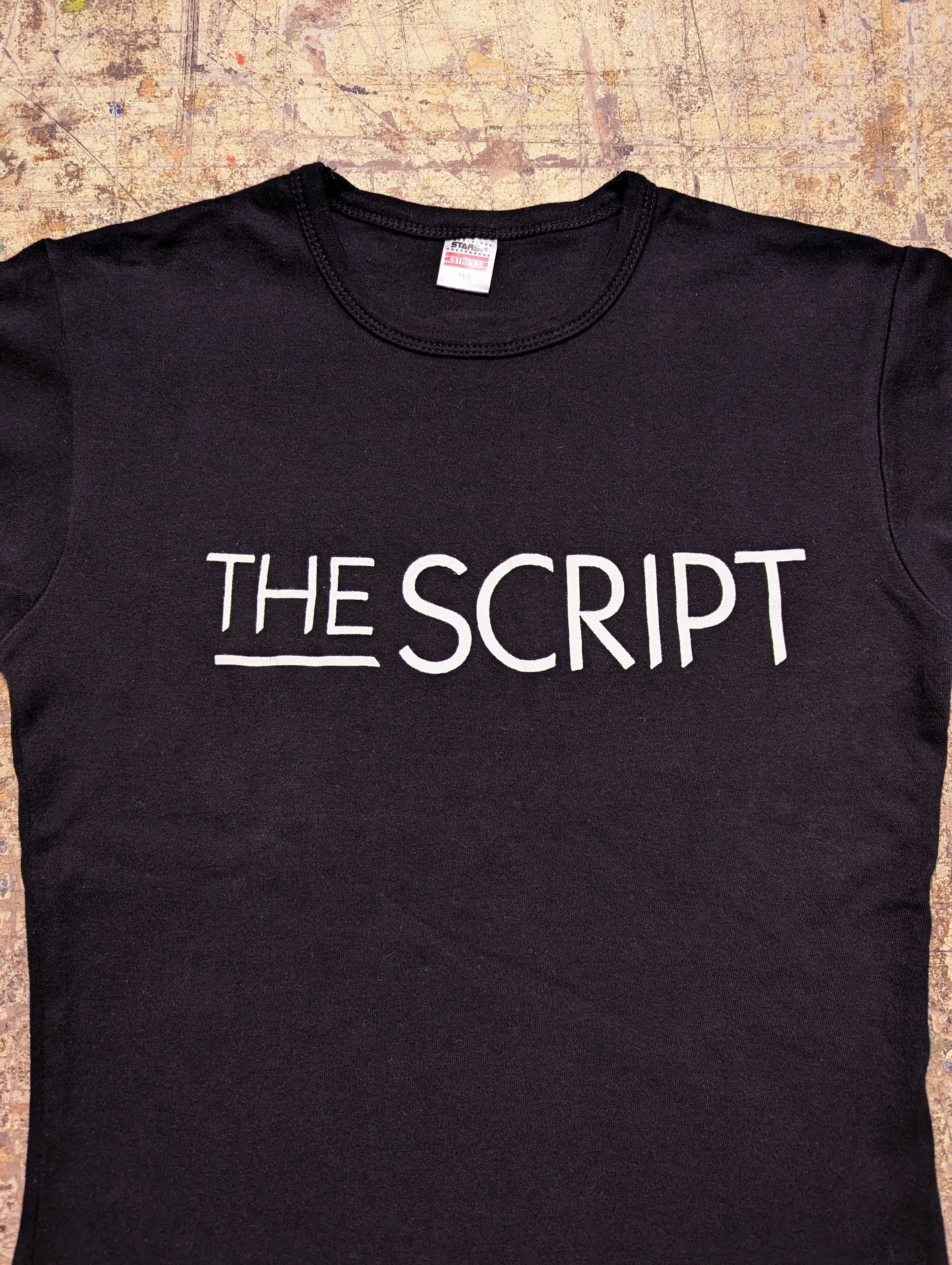 Band Tees 00s The Script Promo T Shirt Top Size M / US 6-8 / IT 42-44 - 1 Thumbnail