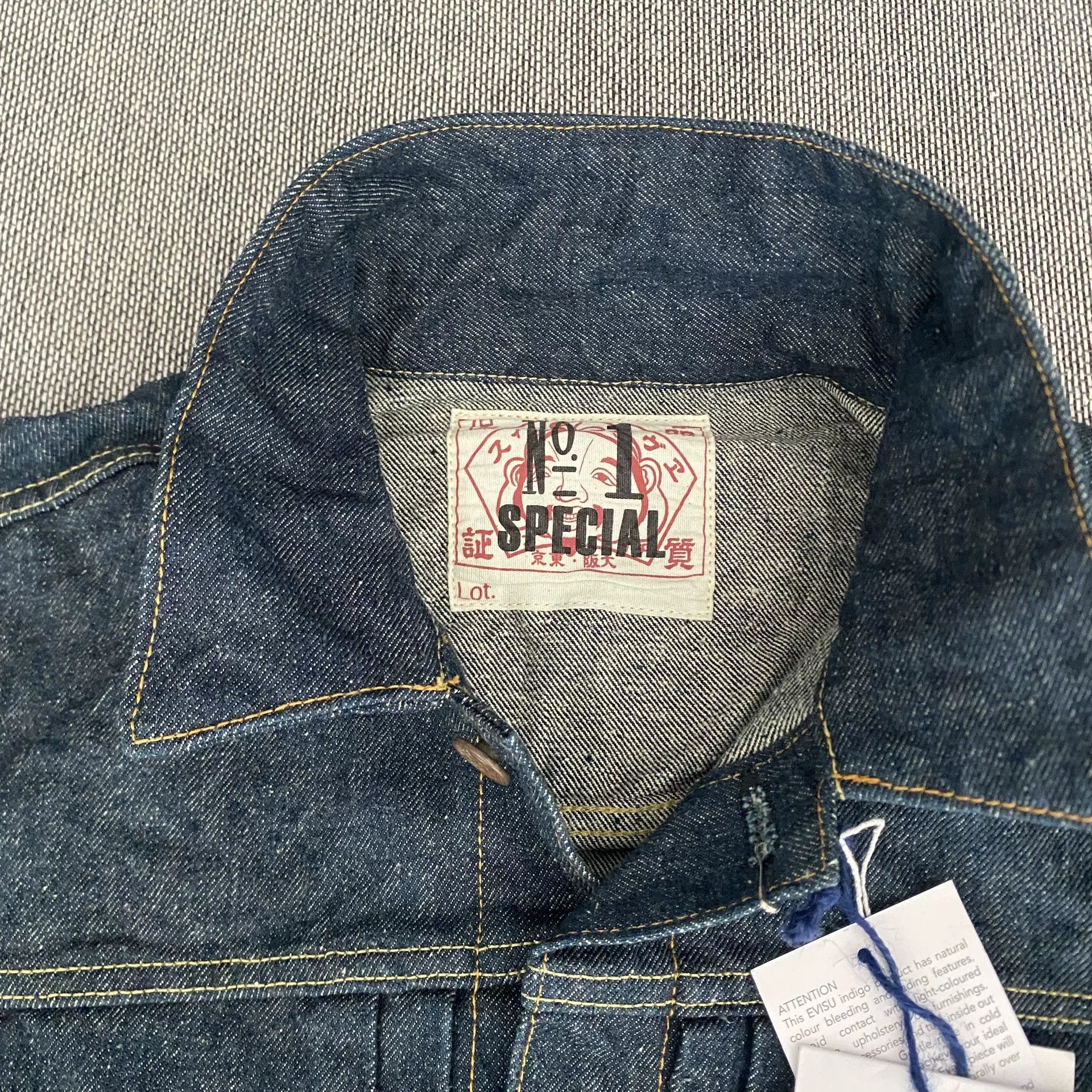 Evisu Evisu Private Stock No1 Denim Jacket Size US L / EU 52-54 / 3 - 3 Thumbnail