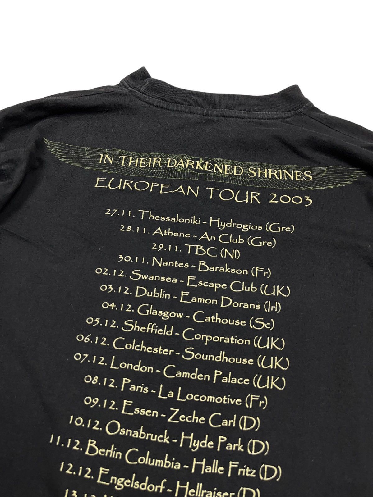 Band Tees Vintage Nile 2003 Tour Long Sleeve Shirt Nasum Napalm Death Size US M / EU 48-50 / 2 - 7 Thumbnail