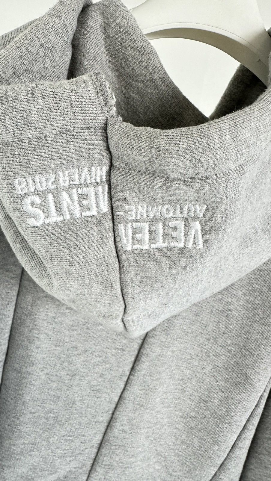 Vetements Vetements deconstructed hoodie grey M Size US M / EU 48-50 / 2 - 5 Thumbnail