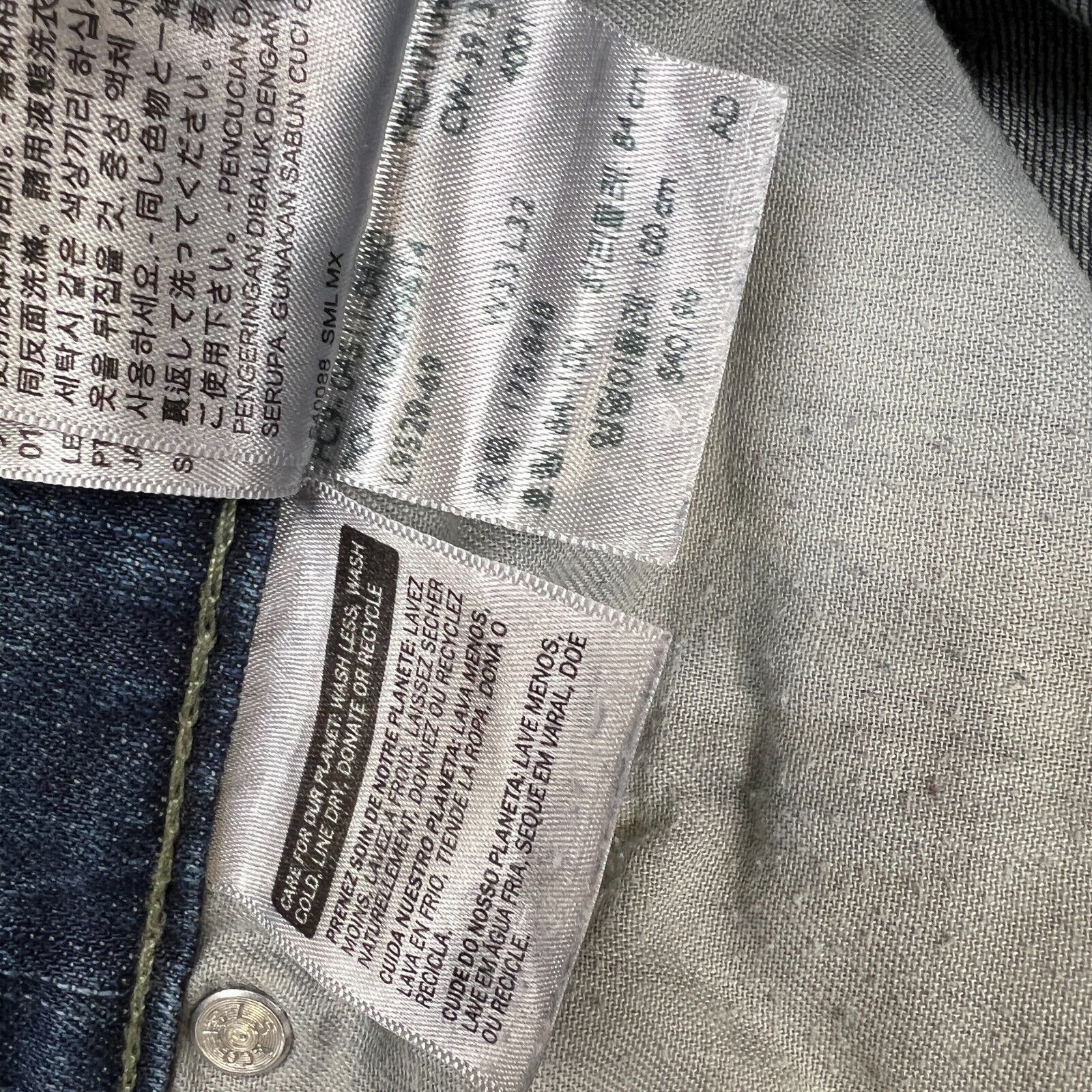 Levi's × Vintage Levi's 511 Jeans 33x32 Slim Medium Wash American Denim Pants Size US 33 - 11 Thumbnail