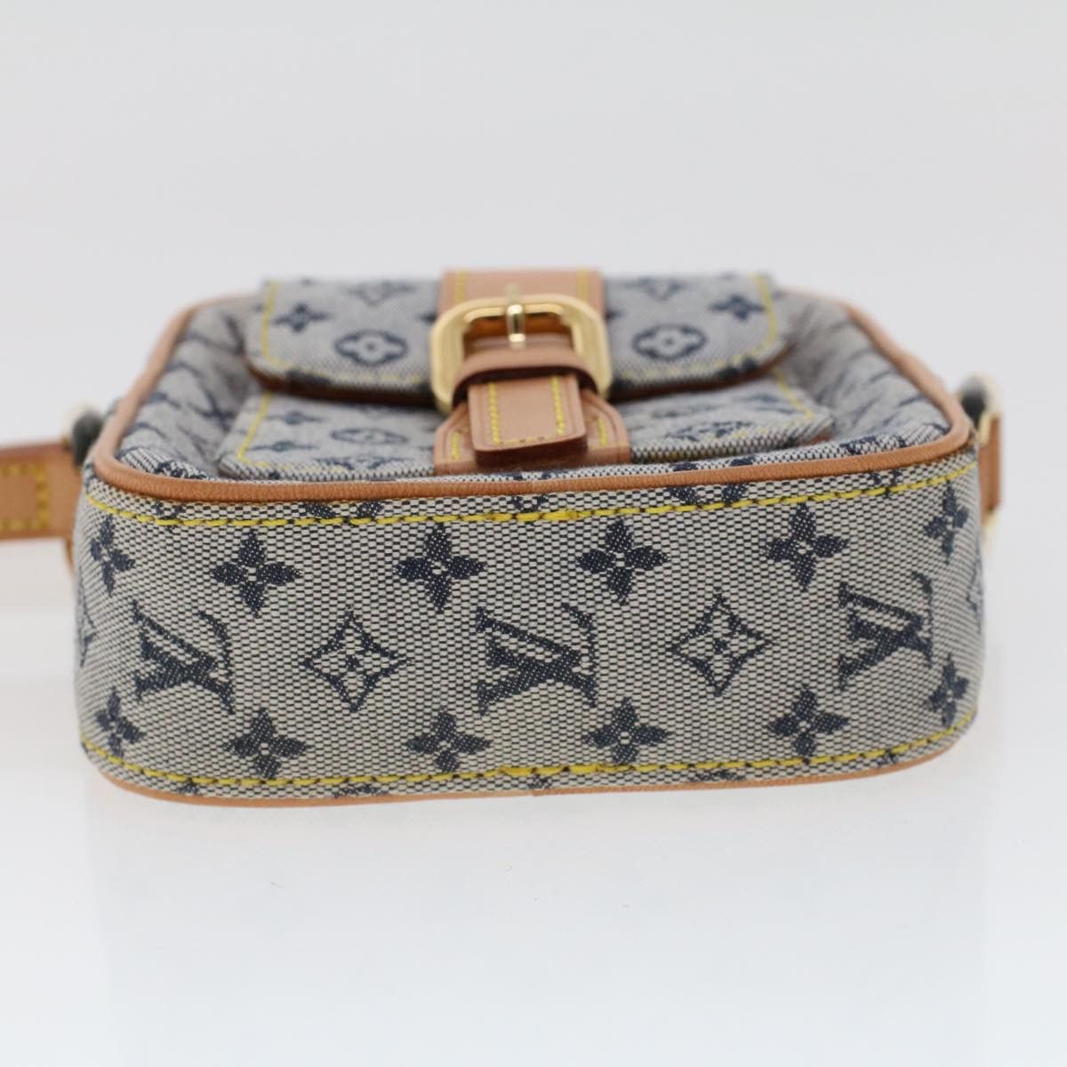 Louis Vuitton LOUIS VUITTON Monogram Mini Juliet PM Shoulder Bag Blue Size ONE SIZE - 5 Thumbnail