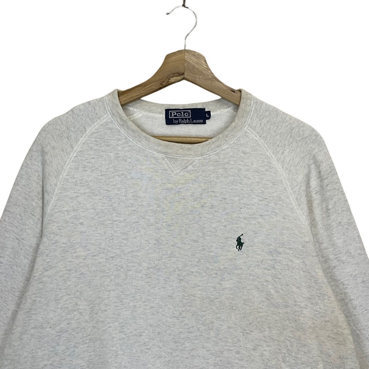 Polo Ralph Lauren 90s Polo Ralph Lauren Small Pony Crewneck Sweatshirt Size US L / EU 52-54 / 3 - 4 Thumbnail