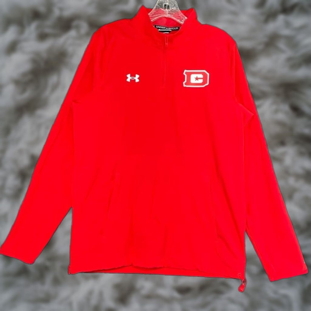 Under Armour Under Armour DC Defenders Red Half Zip Athletic Pullover Light Weight Sweater S Mens Regular Size Red Half Zip Athletic Pullover S Size US S / EU 44-46 / 1 - 1 Thumbnail