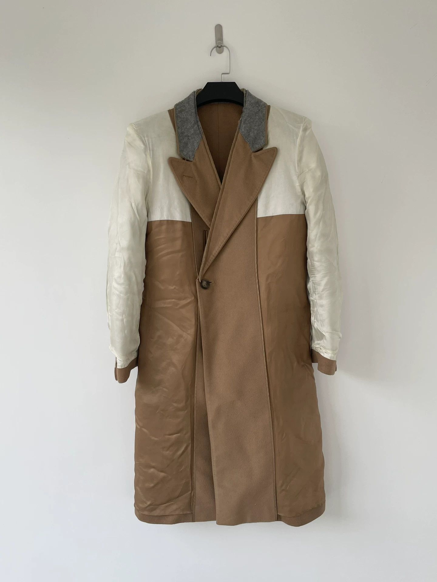 Other MMM 06 HM Collab Reversible Collarless Wool Coat 46 Size US S / EU 44-46 / 1 - 2 Thumbnail