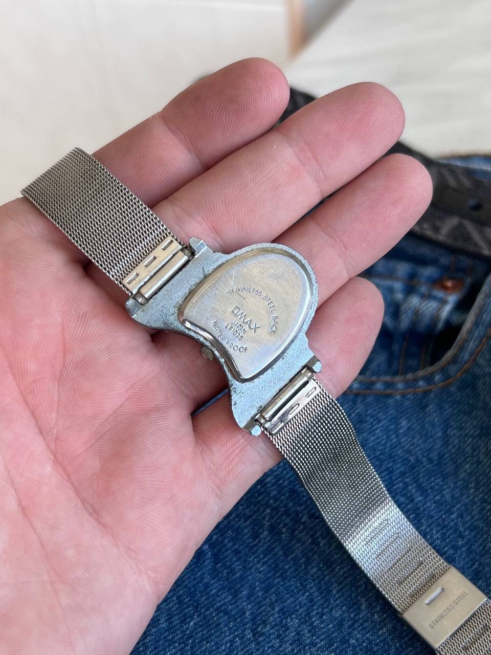 Designer × Japanese Brand × Vintage Vintage futuristic form watch Futuristic bracelet Watches Size ONE SIZE - 5 Thumbnail