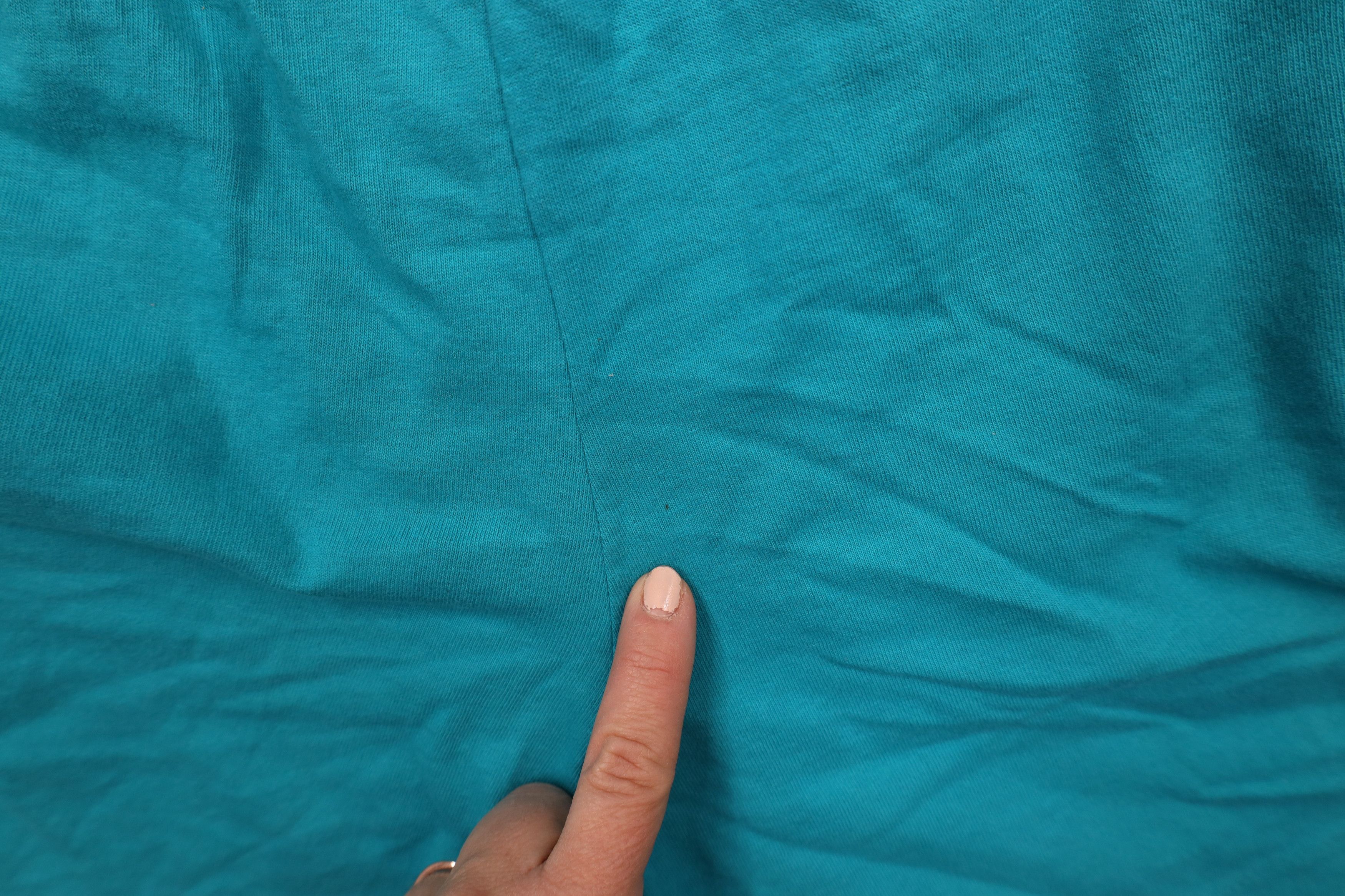 Vintage Vintage 90s Streetwear Above Knee Shorts Cotton Teal USA Size US 36 / EU 52 - 6 Thumbnail