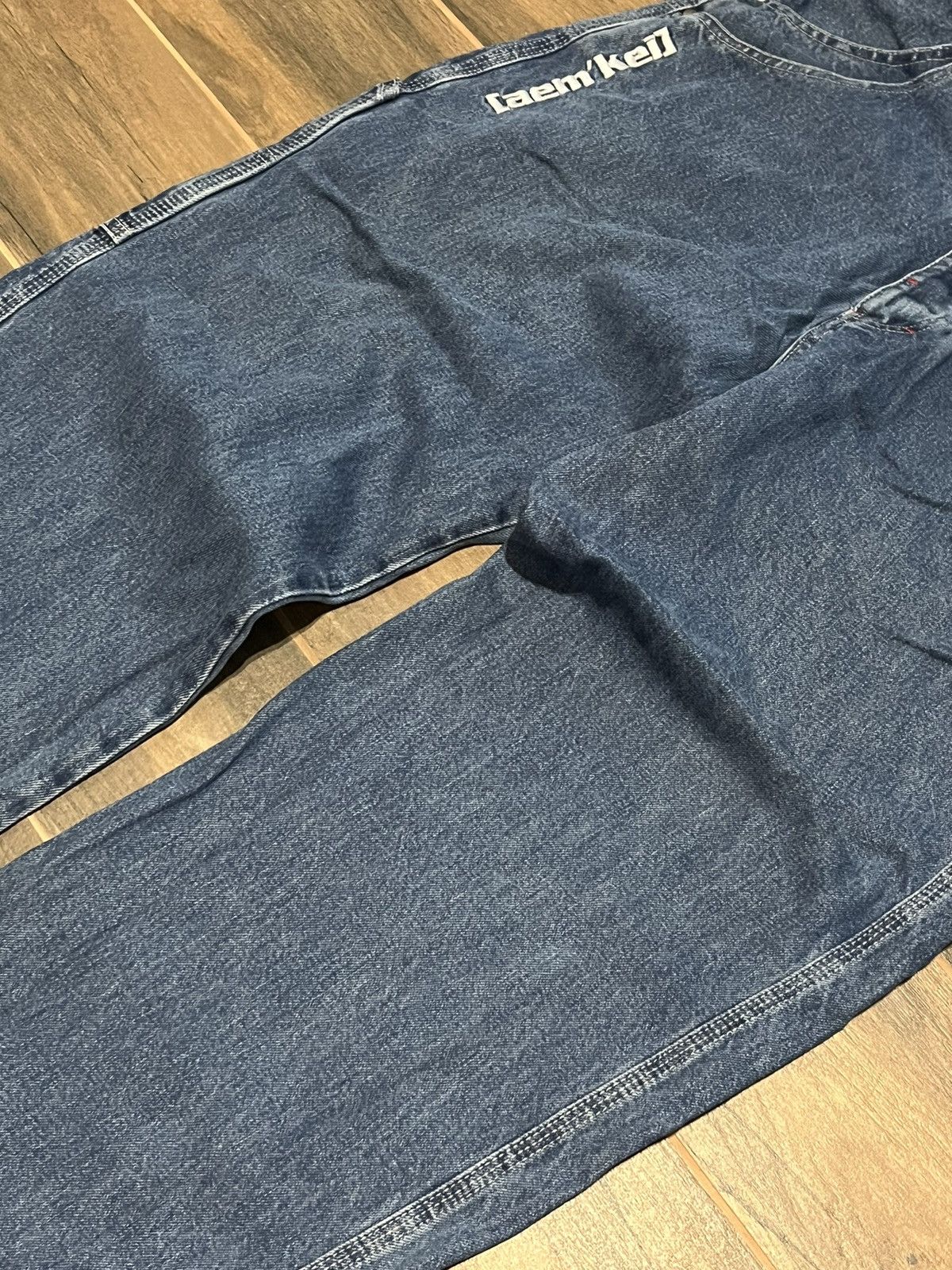 Japanese Brand × Vintage Vintage AEM’KEI Japanese Baggy Pants southpole Style Size US 32 / EU 48 - 4 Thumbnail