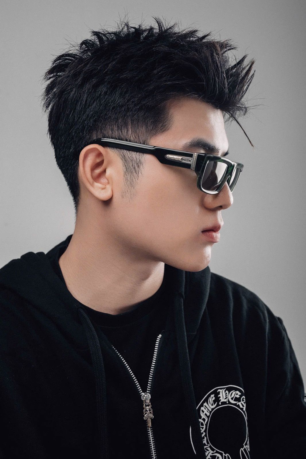 Chrome Hearts CHROME HEARTS GIRTH QUAKE DARK OLIVE SUNGLASSES Size ONE SIZE - 11 Thumbnail