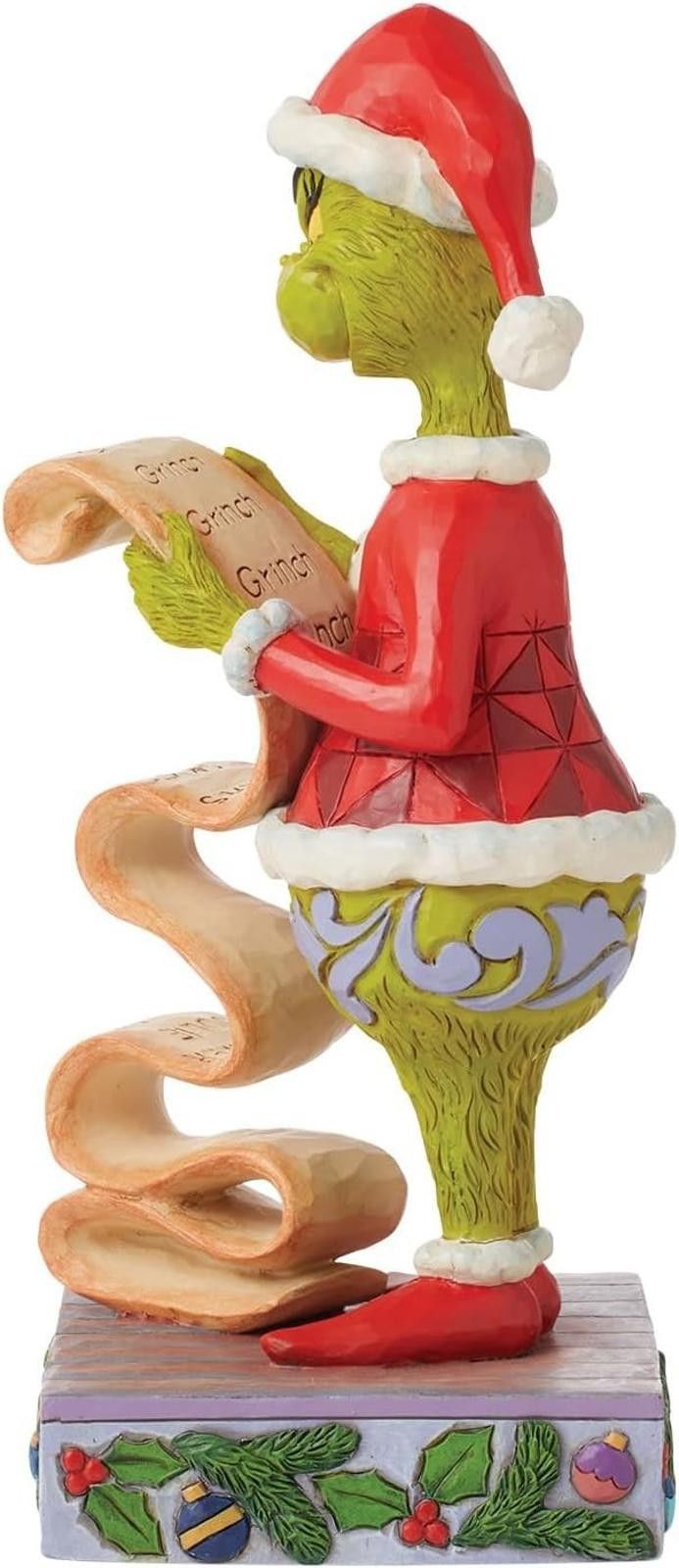 Designer Dr. Seuss Grinch Santa Grinch Holding Naughty or Nice List Size ONE SIZE - 2 Thumbnail