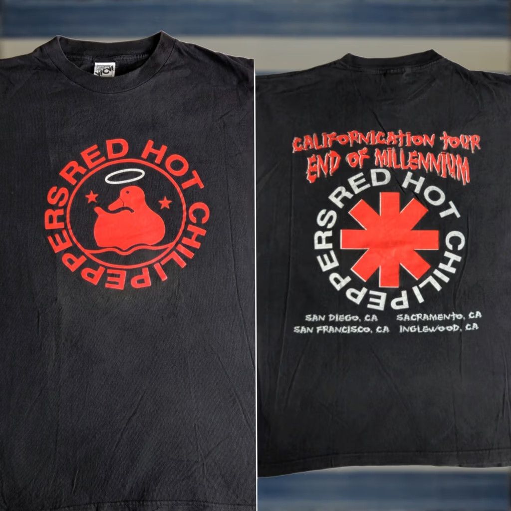 Band Tees × Giant × Vintage Vintage Red Hot Chili Peppers