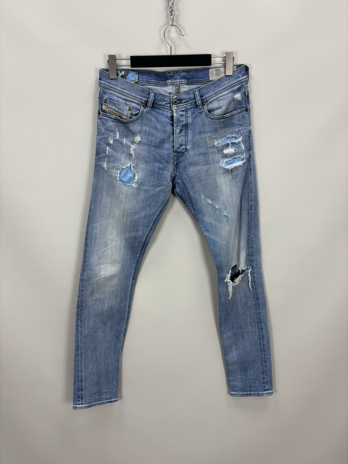 Diesel Mens jeans Diesel Size 31 Color Blue Size US 31 - 1 Thumbnail
