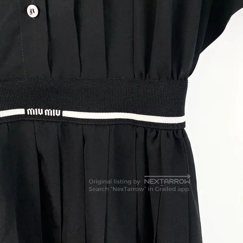 Miu Miu Miu Miu Black Women's Dress Size S . Size S / US 4 / IT 40 - 4 Thumbnail