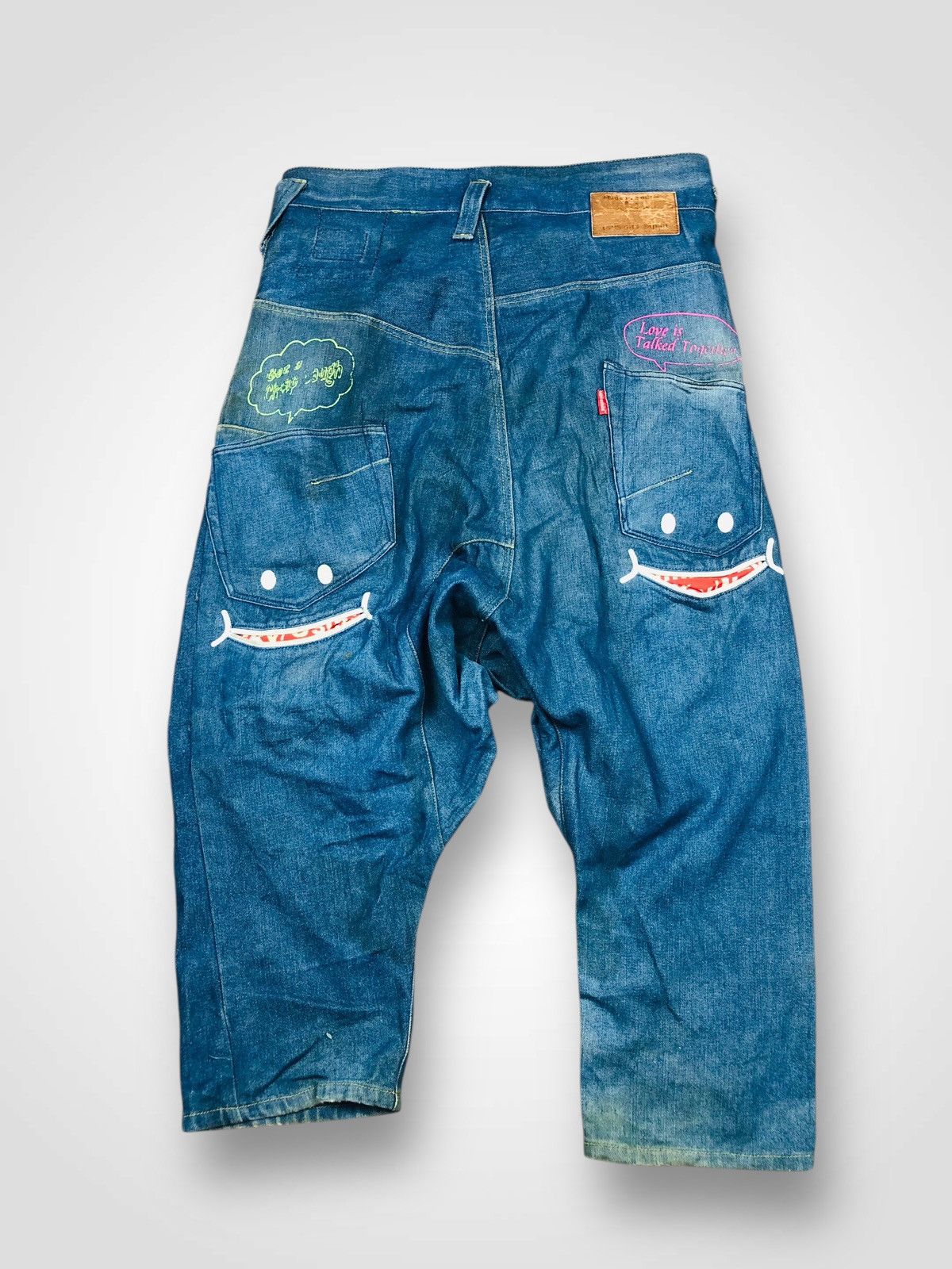 Other Up smile Denim Jeans (33) Size US 32 / EU 48 - 2 Thumbnail