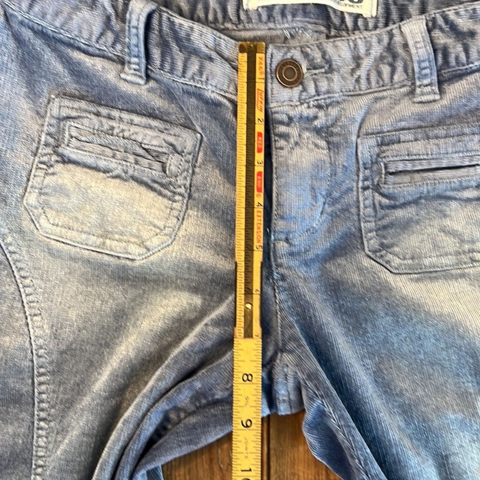 Express Women’s vintage 90s Express low rise flare leg corduroy jean Size 28" / US 6 / IT 42 - 7 Thumbnail