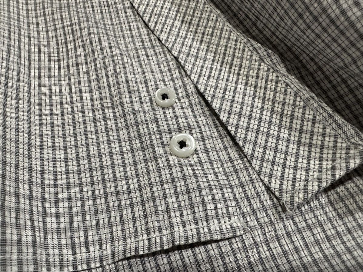 Yohji Yamamoto 🔥Vintage Sacsny Y’Saccs Yohji Yamamoto Shirt Ls Grid Size US L / EU 52-54 / 3 - 7 Thumbnail