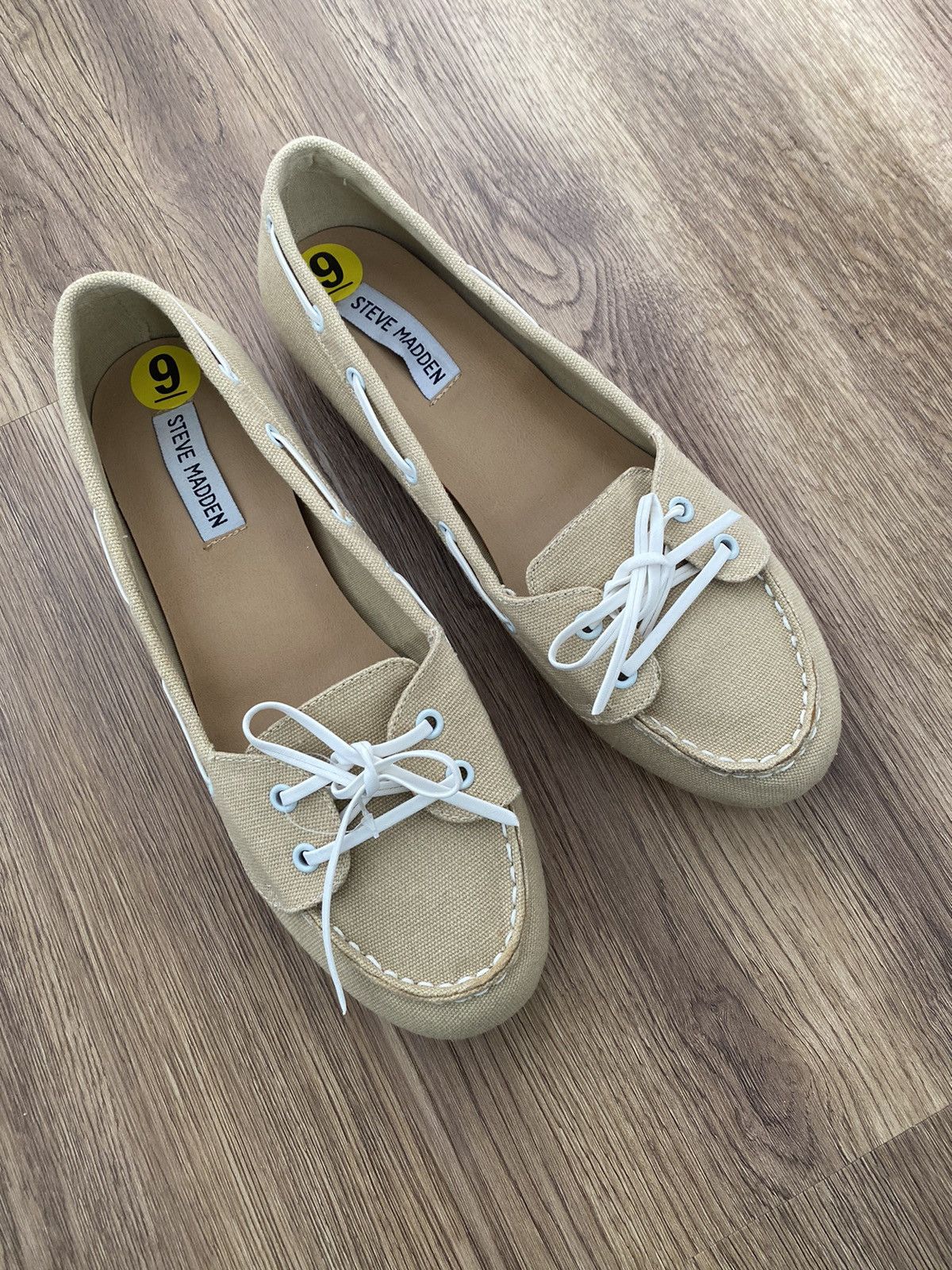 Steve Madden Steve Madden NWT Sag Brown Distressed Lace Up Loafers Size US 9 / IT 39 - 1 Thumbnail