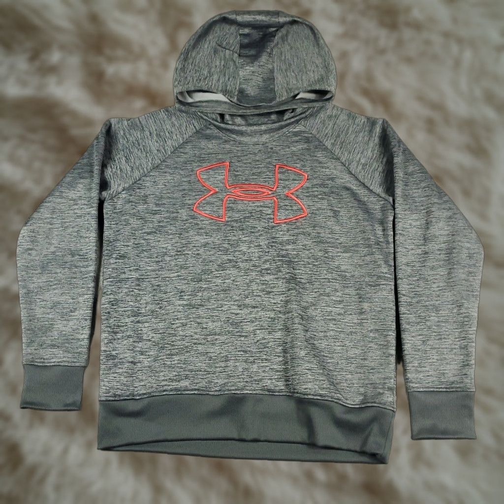 Under Armour Under Armour Sweater Womens Large Gray Pullover Hoodie Sweatshirt Ladies Size L / US 10 / IT 46 - 1 Thumbnail