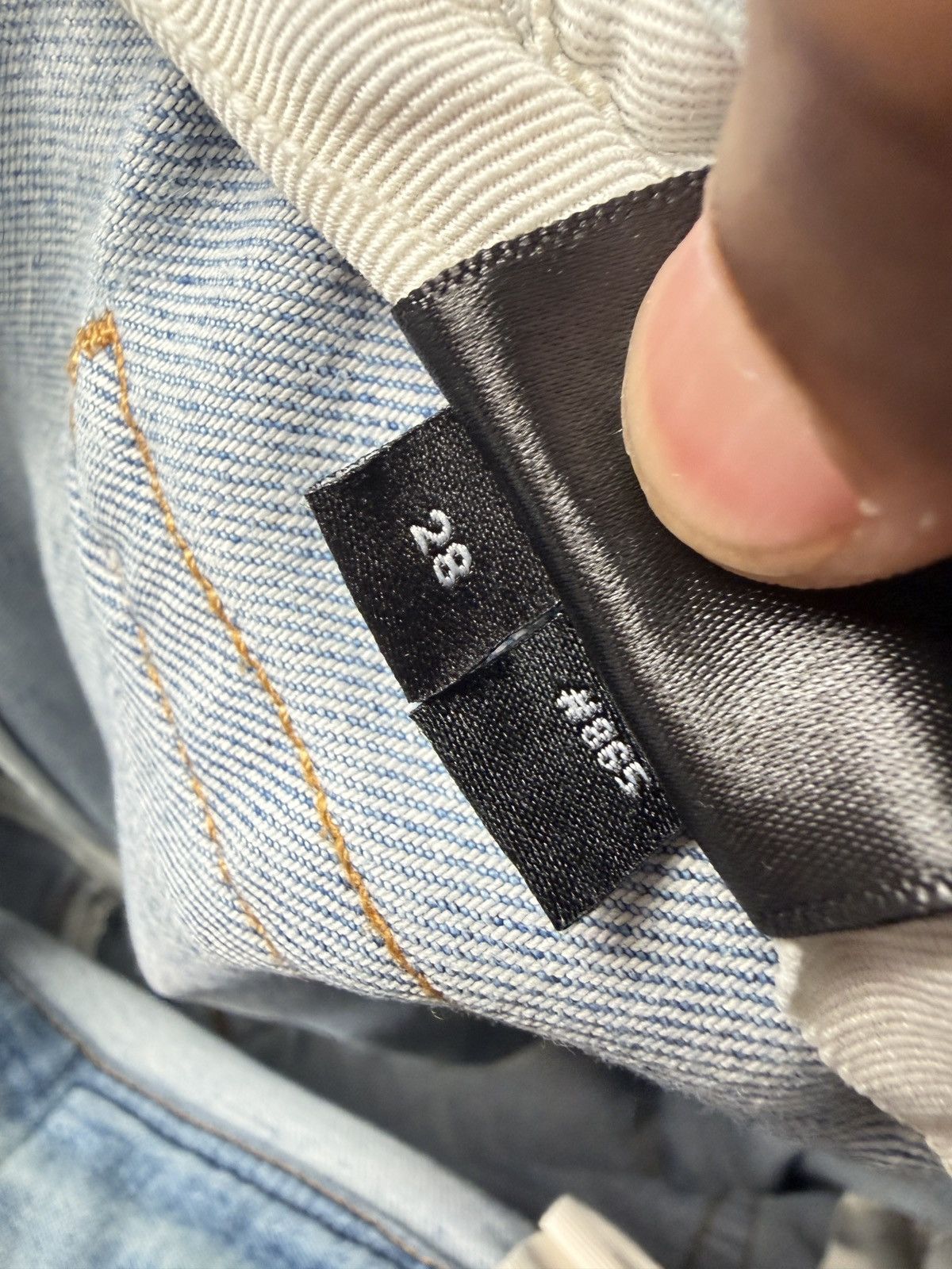 Amiri Amiri Mx1 Black Patch Size US 28 / EU 44 - 10 Thumbnail
