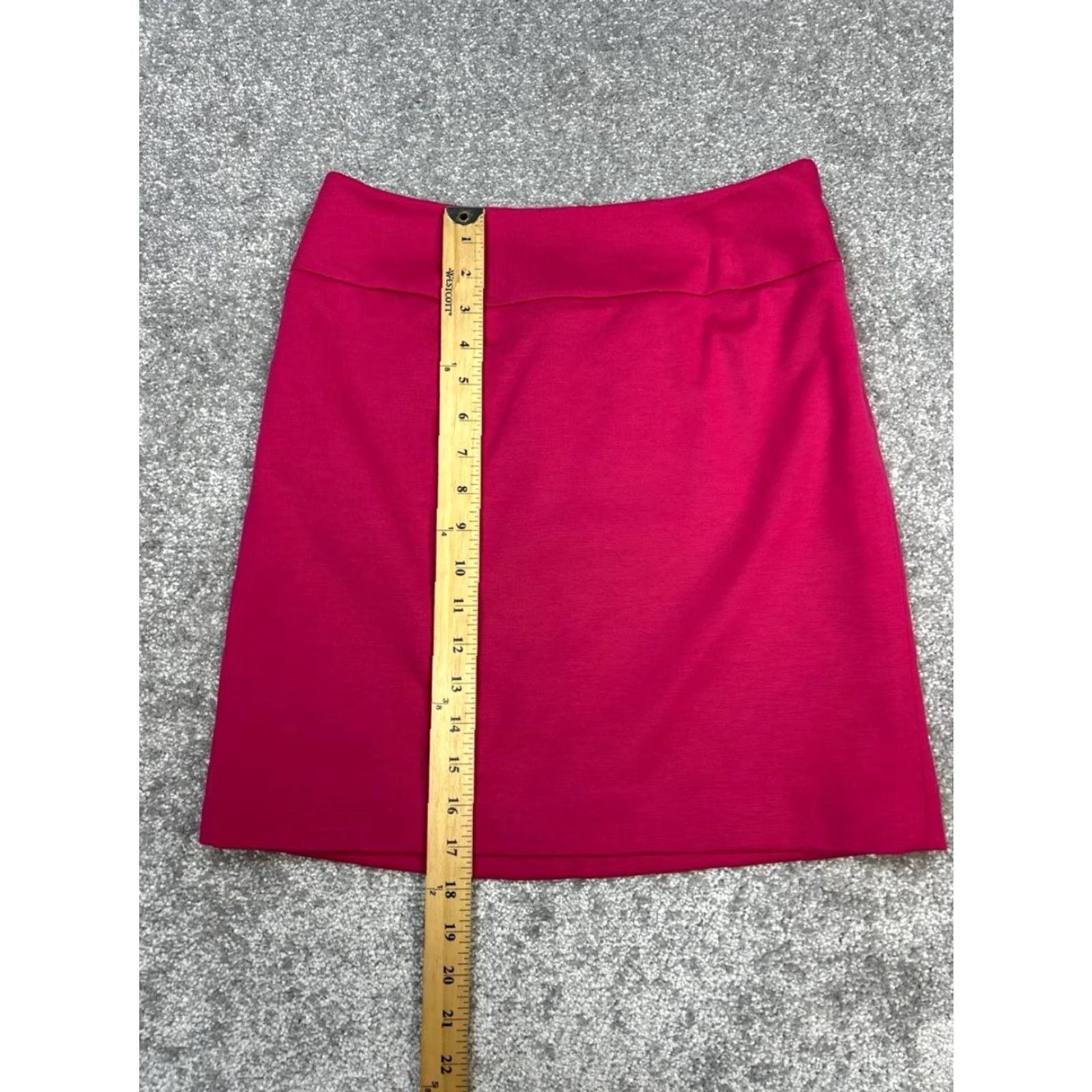 Loft Ann Taylor Loft Mini Skirt Women 0 Pink Straight And Pencil Stretch Side Zip New Size 25" / US 0 / IT 36 - 2 Thumbnail