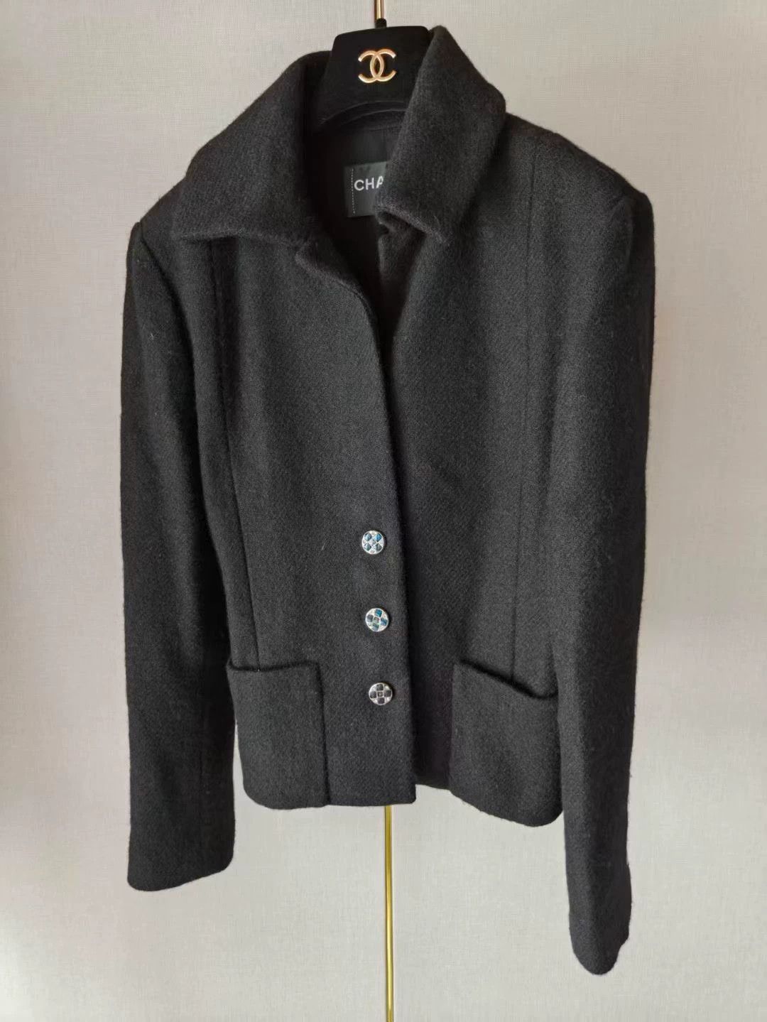 Chanel Chanel Wool Blend Outerwear Jacket - dmc Size US M / EU 48-50 / 2 - 1 Thumbnail
