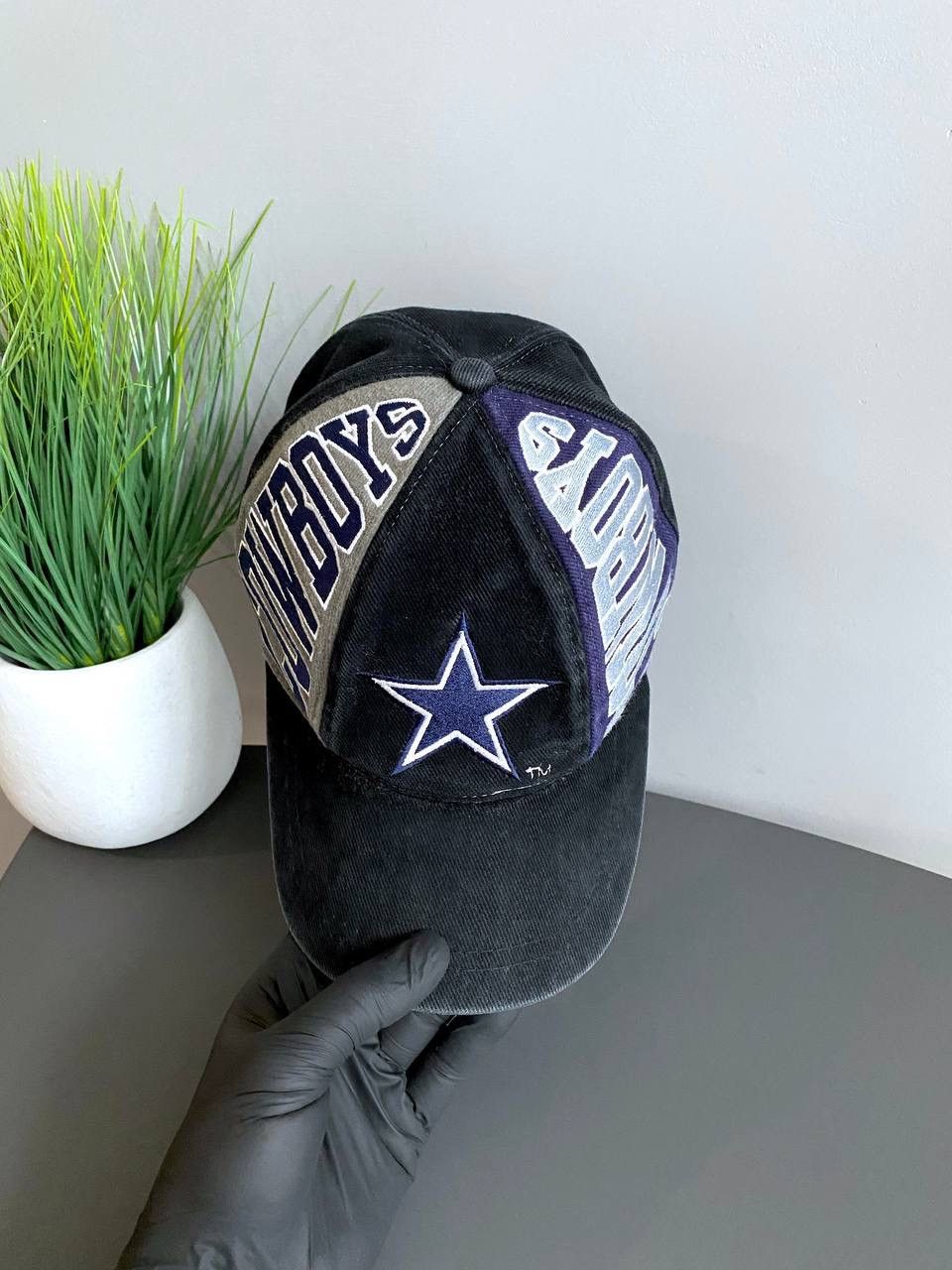 NFL Rare Vintage Cap 90's NFL Dallas Cowboys Big Star Logo, OS Size ONE SIZE - 6 Thumbnail