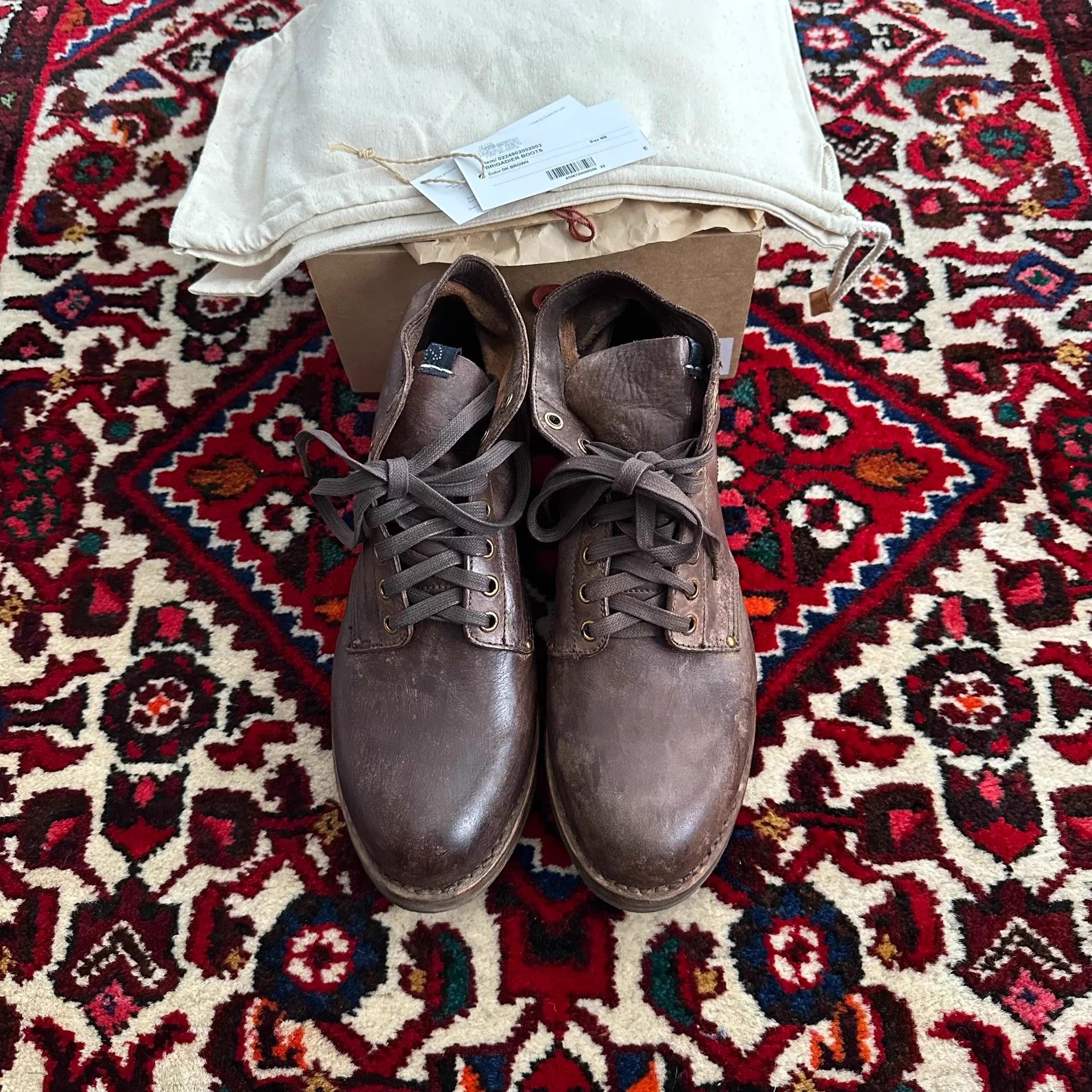 Visvim VISVIM 24AW ICT Brigadier M9 Mud Dyed Boots Size US 9 / EU 42 - 1 Thumbnail