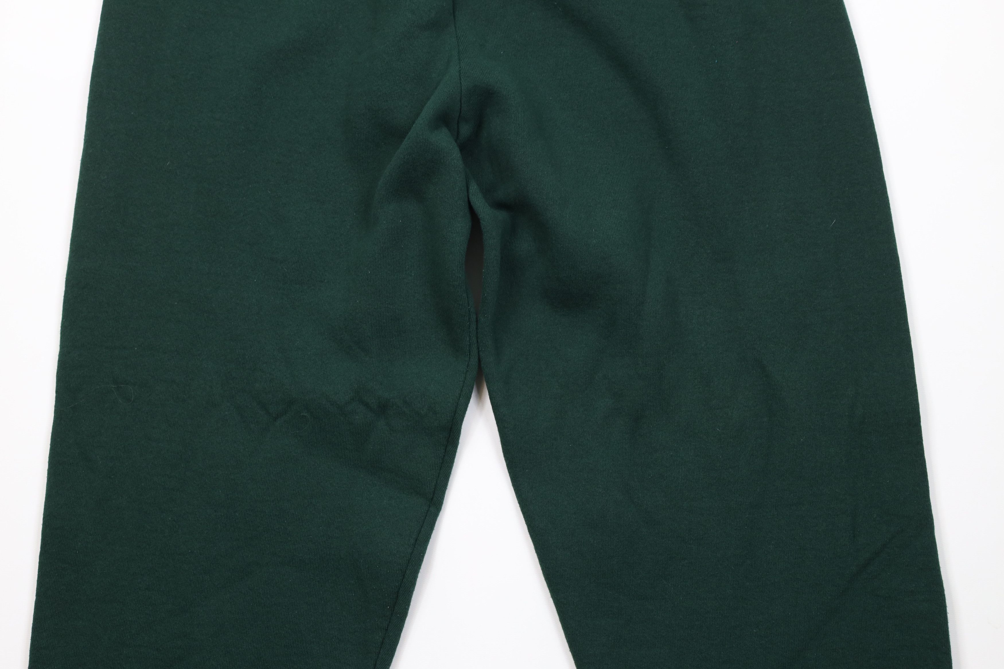 Vintage Vintage 90s Streetwear Heavyweight Sweatpants Green USA Size US 38 / EU 54 - 12 Thumbnail