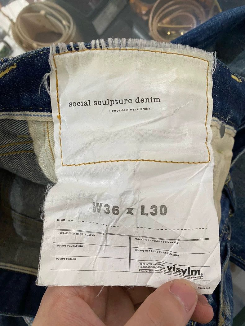 Visvim visvim size w36l30 jeans 2501-Nextarrow Size US 36 / EU 52 - 5 Thumbnail