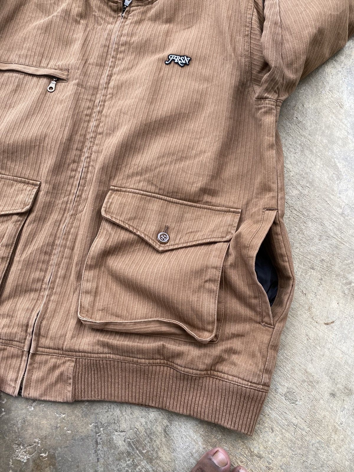 20471120 × Japanese Brand 💥Fourseason Zipper Jacket Size US XL / EU 56 / 4 - 15 Thumbnail