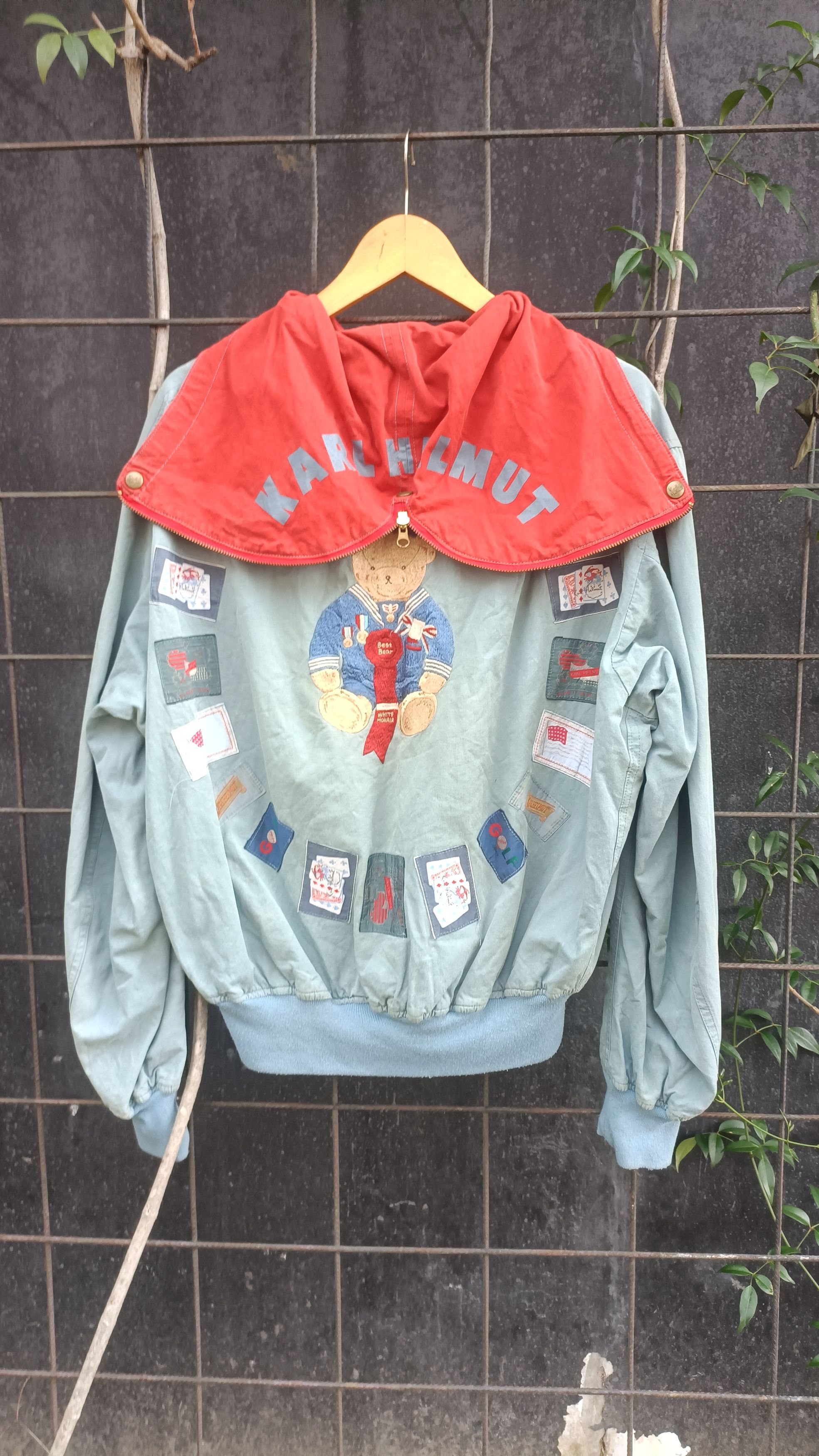 Karl Helmut × Vintage Karl Helmut sailing bomber jacket vintage Size US L / EU 52-54 / 3 - 6 Thumbnail