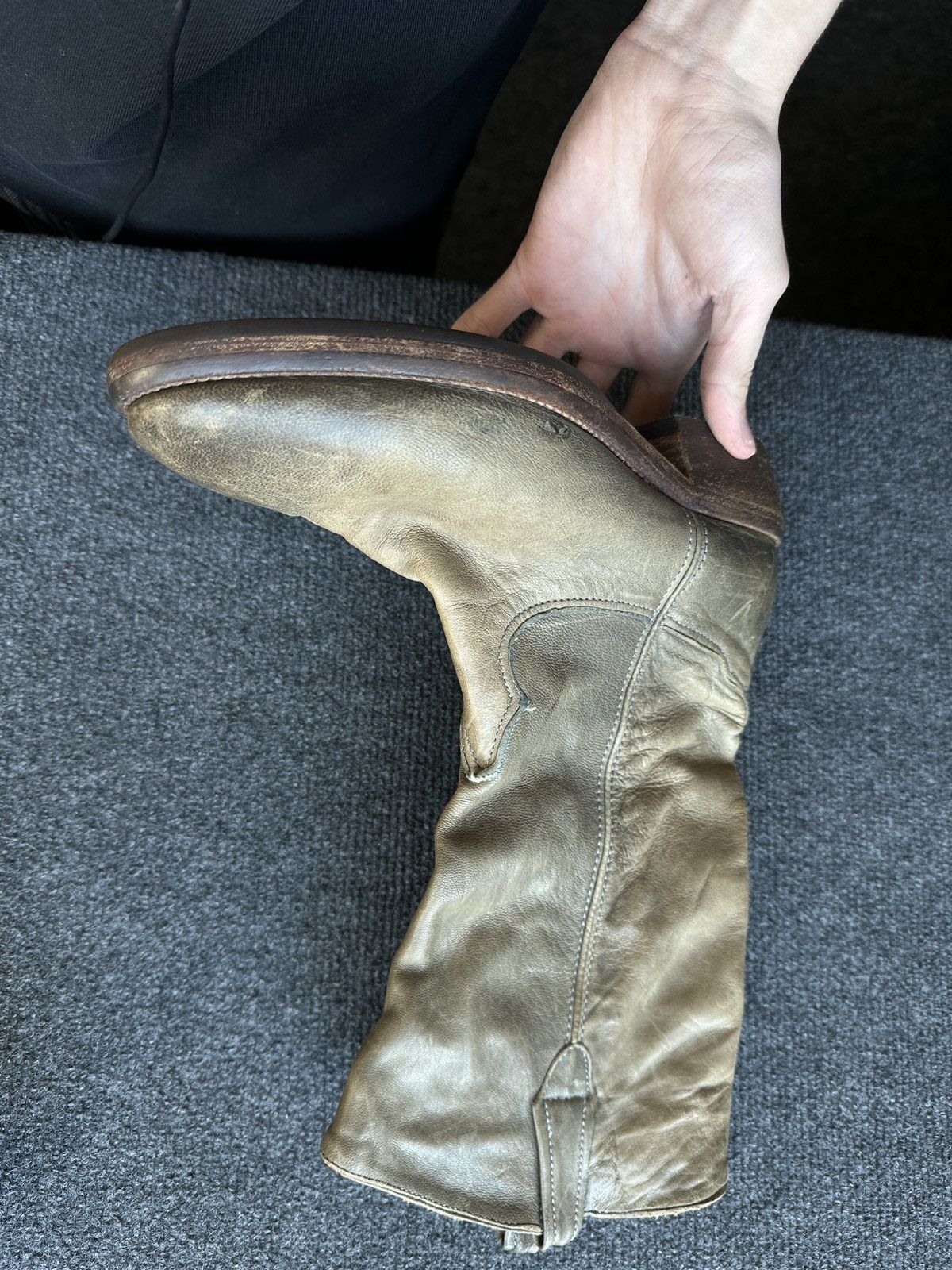 Other RARE🚨 CATARINA MARTINS LUXURY HIGH BOOTS WOMEN LEATHER Size US 8 / IT 38 - 15 Thumbnail