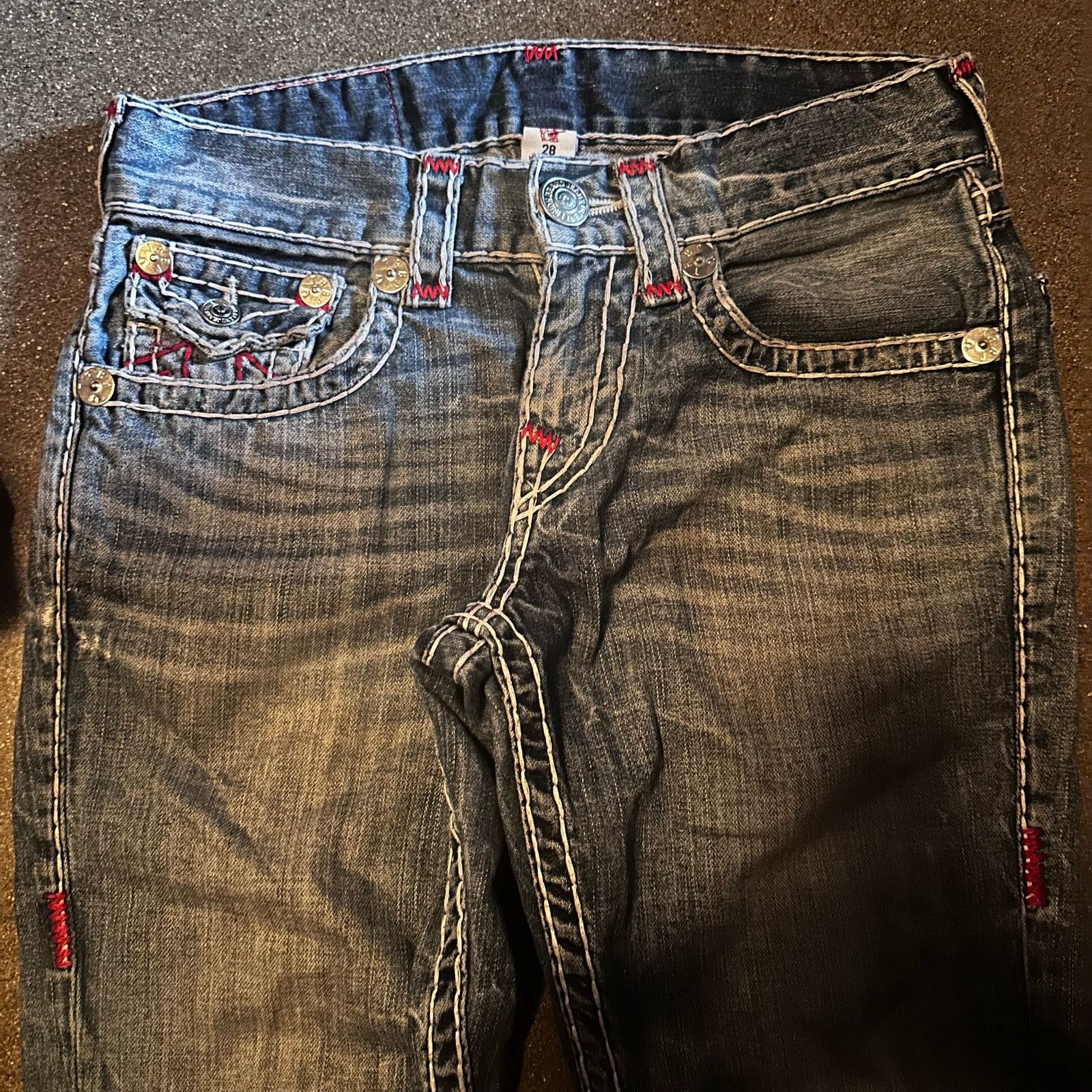 True Religion true religion super t thick stitching jeans Size US 28 / EU 44 - 5 Thumbnail