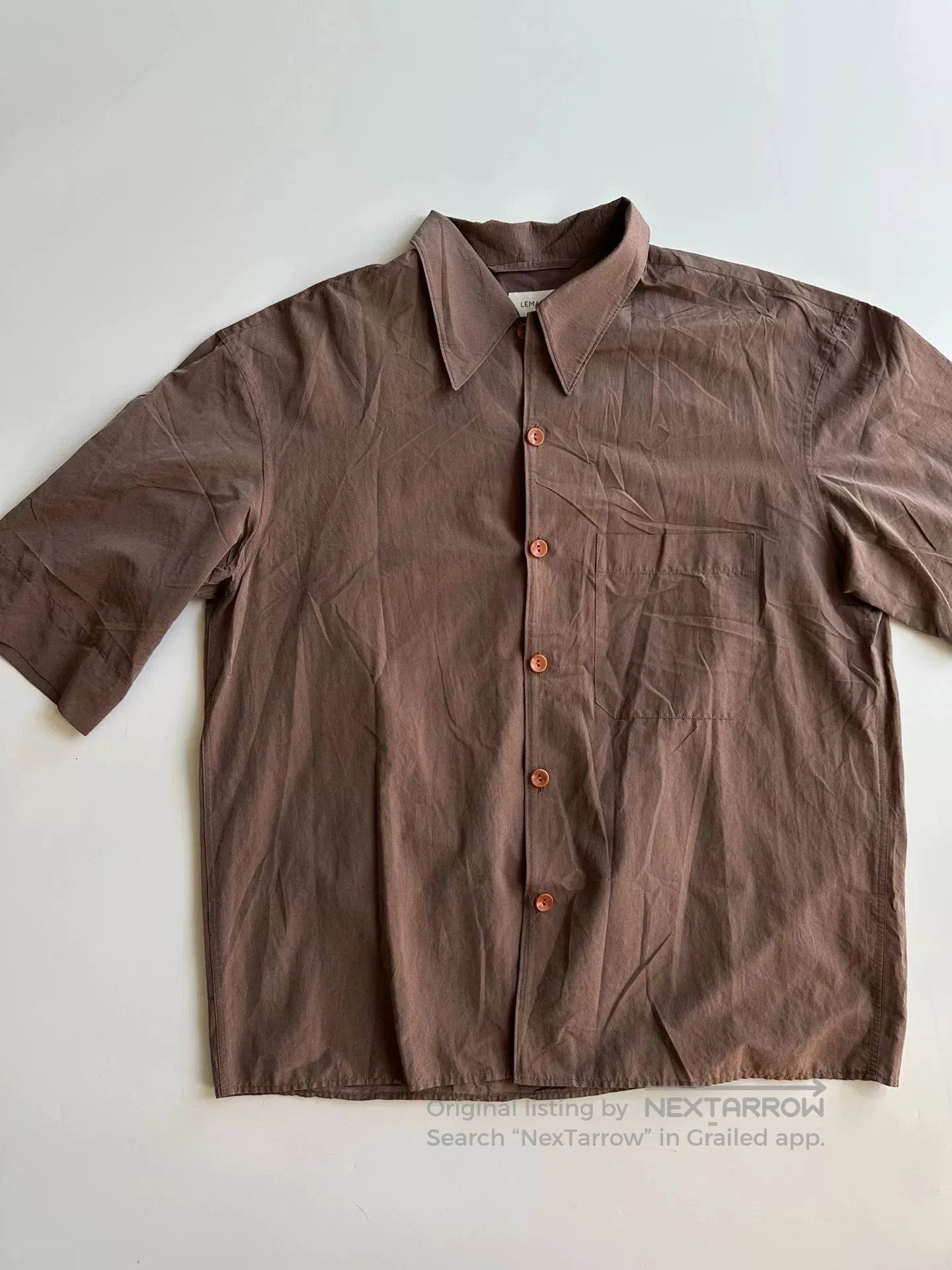 Lemaire LEMAIRE Short Sleeve Shirt for Spring Summer. Size US M / EU 48-50 / 2 - 2 Thumbnail