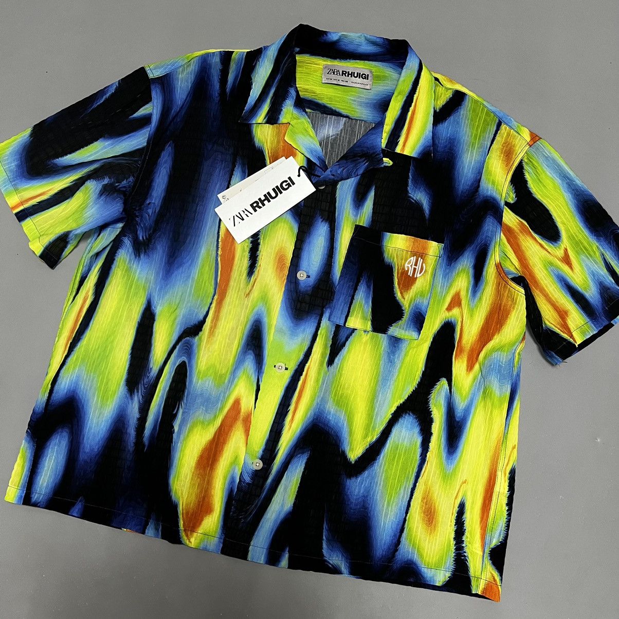 Rhude × Zara RHUDE x Zara NEW Tie Dye Oversized shirt Rhuigi NEW Size US M / EU 48-50 / 2 - 5 Thumbnail
