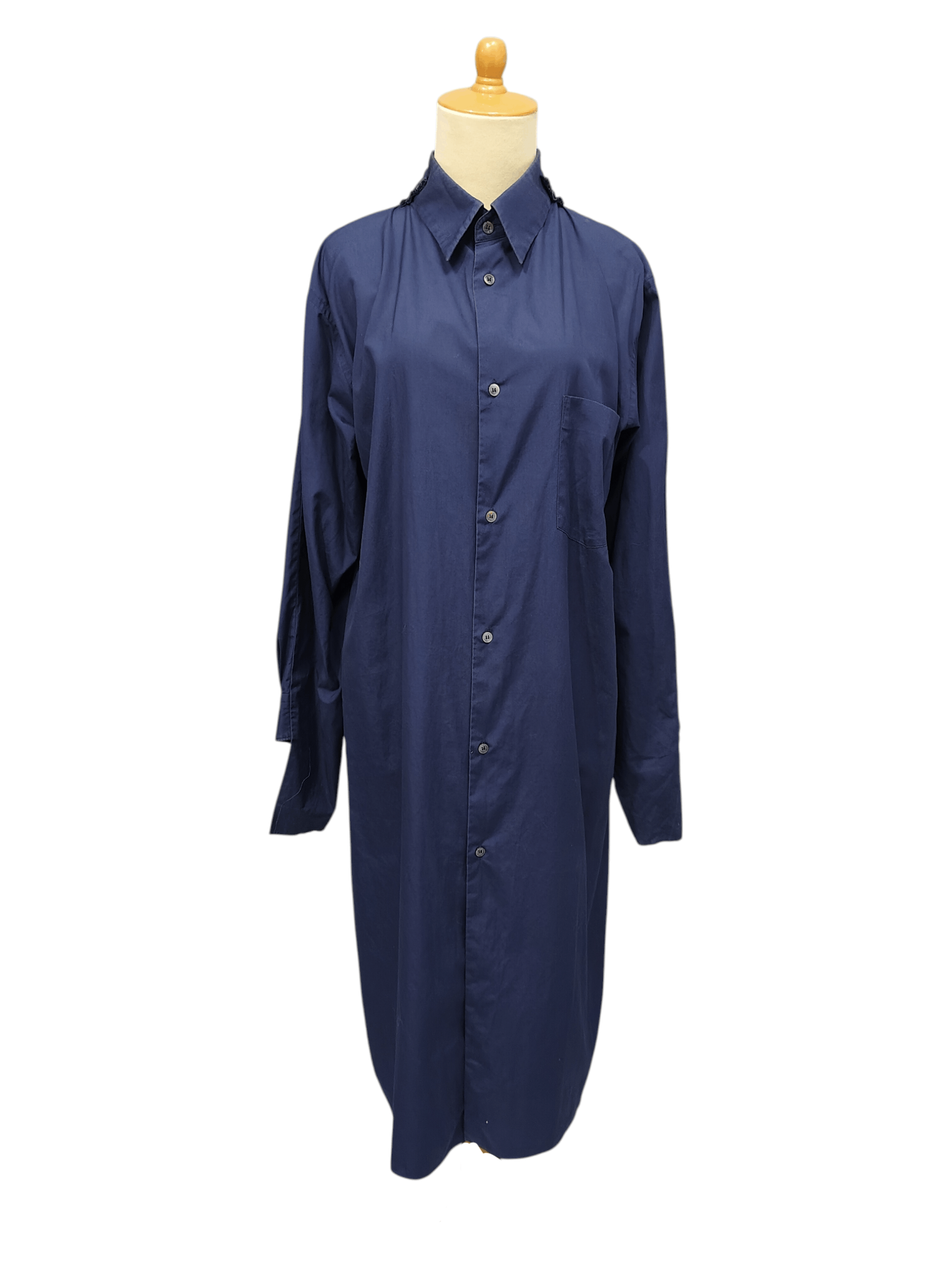 Comme des Garcons AD18 CDG-Minimal Deconstructed Split Docking Oversized Shirt Size L / US 10 / IT 46 - 1 Thumbnail