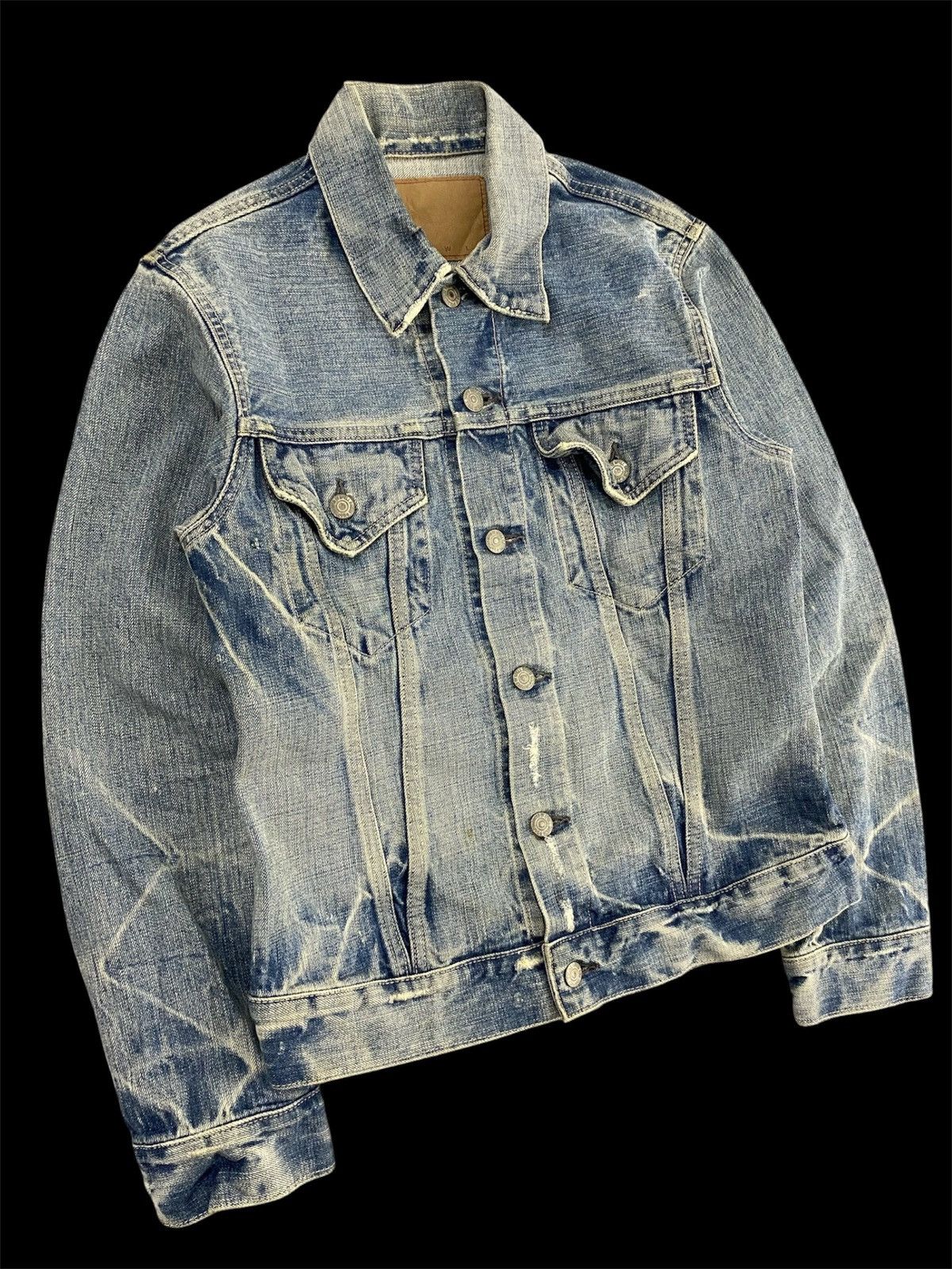 Vintage japanese denim jacket spellbound wash jeans Size US S / EU 44-46 / 1 - 1 Thumbnail