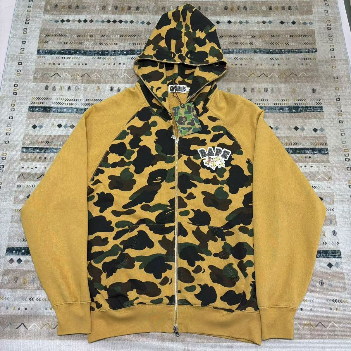 Bape CAMO FULL ZIP HOODIE Size US M / EU 48-50 / 2 - 1 Thumbnail