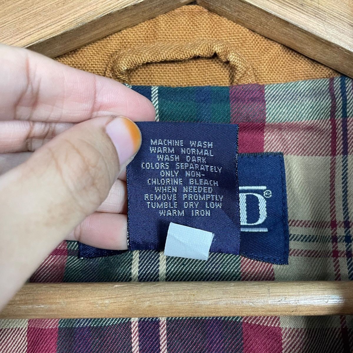 Lands' End Vintage Lands' End Cotton Canvas Barn Chore Hunting Jacket Size US M / EU 48-50 / 2 - 16 Thumbnail