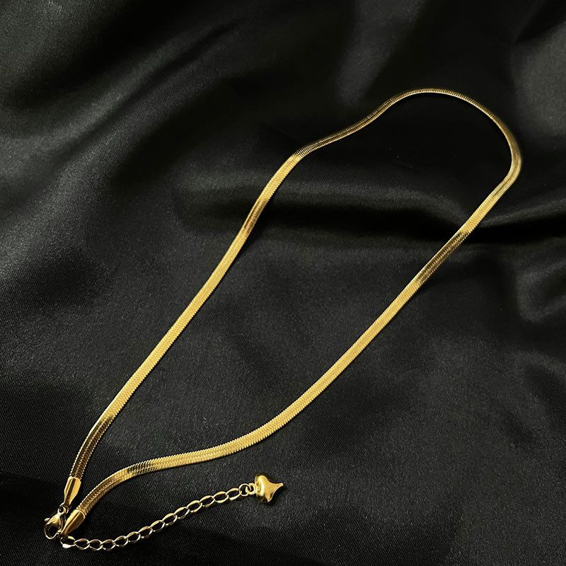 Jewelry Streetwear Titanium Chain Necklace Size ONE SIZE - 3 Thumbnail
