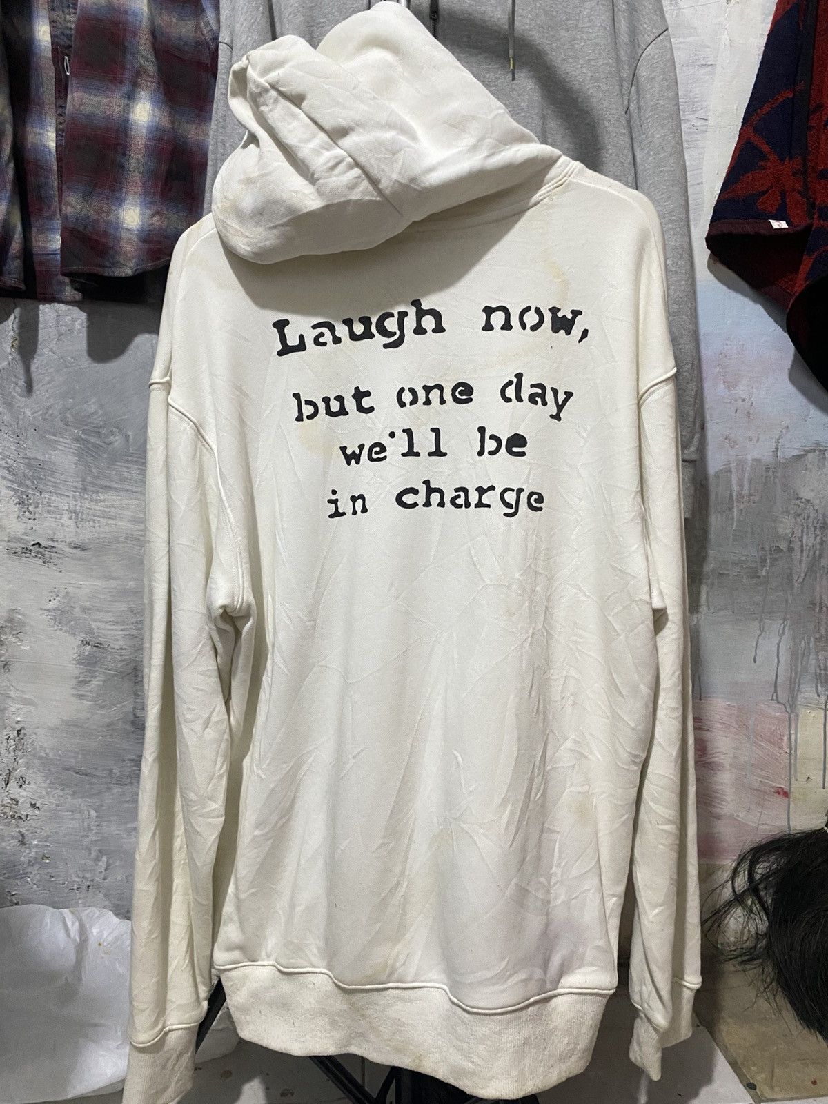 Japanese Brand Bansky Hoodie Size US XL / EU 56 / 4 - 2 Thumbnail